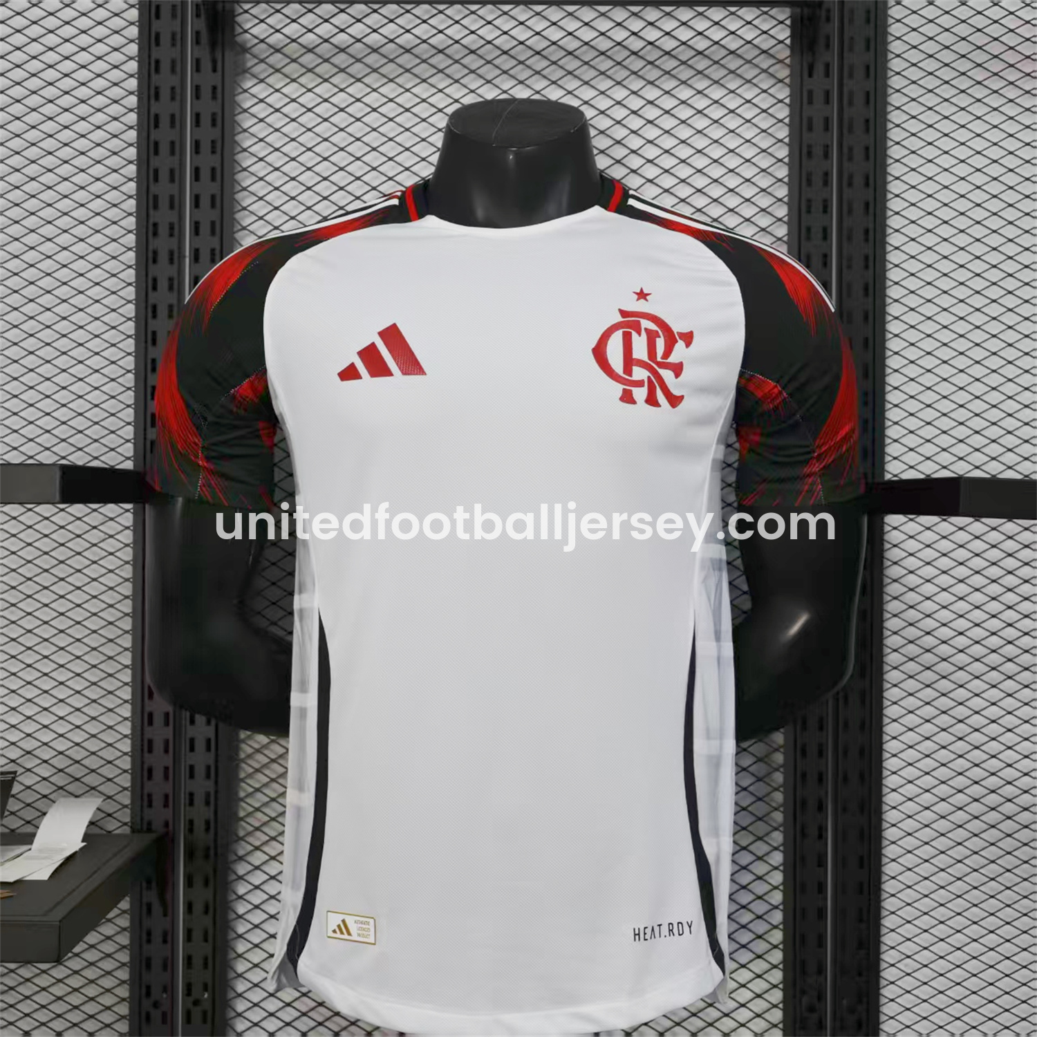 unitedfutballjersey-Flamengo 25-26 Away Unsponsored Jersey - Player Version