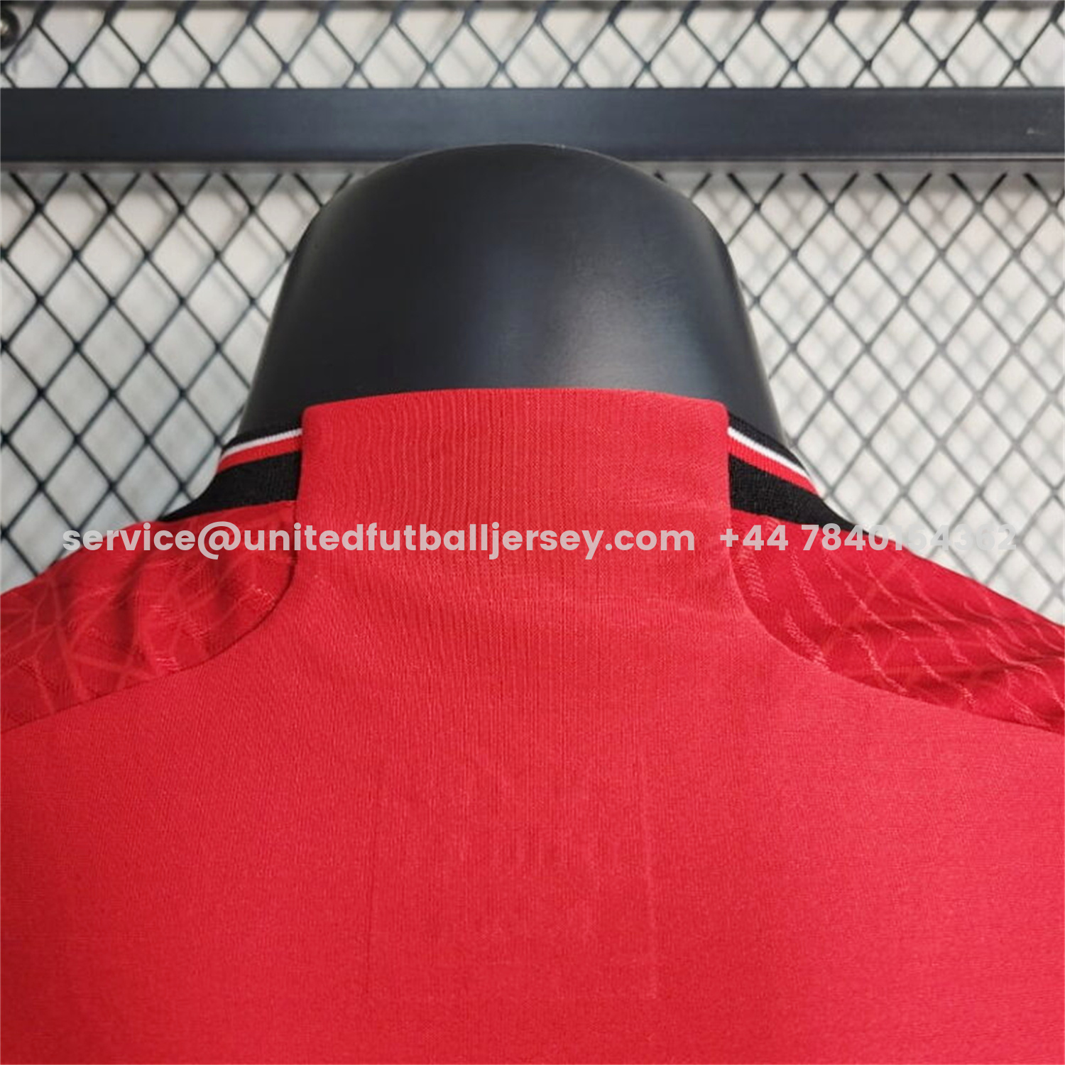 unitedfutballjersey-Retro Manchester United 2023-24 Home Red Jersey - Player Version