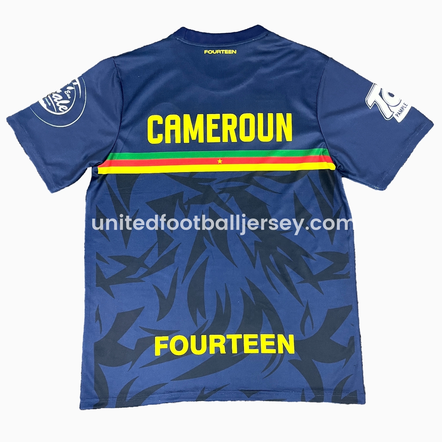 unitedfutballjersey-Cameroon 25-26 Blue Training Jersey - Fans Version