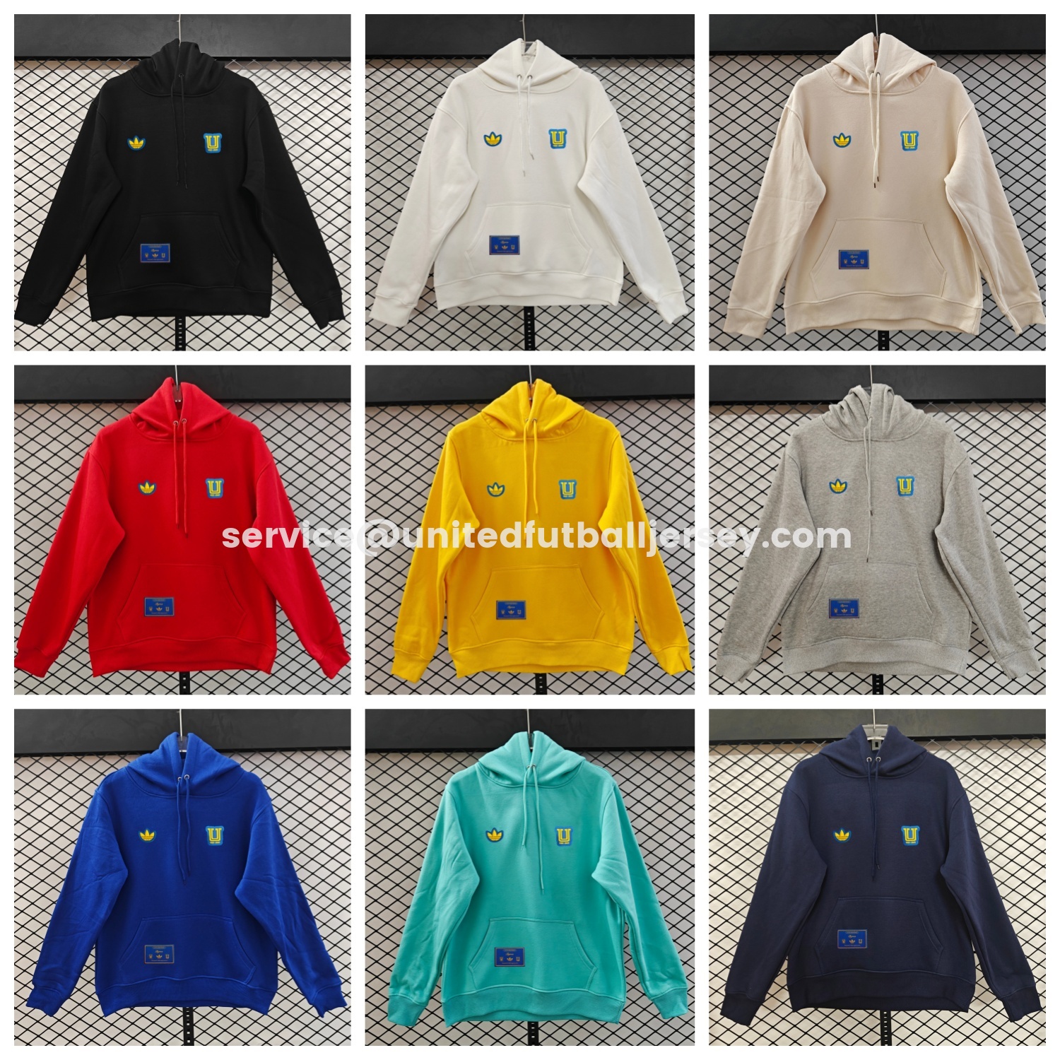 unitedfutballjersey-Tigres UANL 25-26 Originals Terrace Icon Unisex Pullover Hoodie