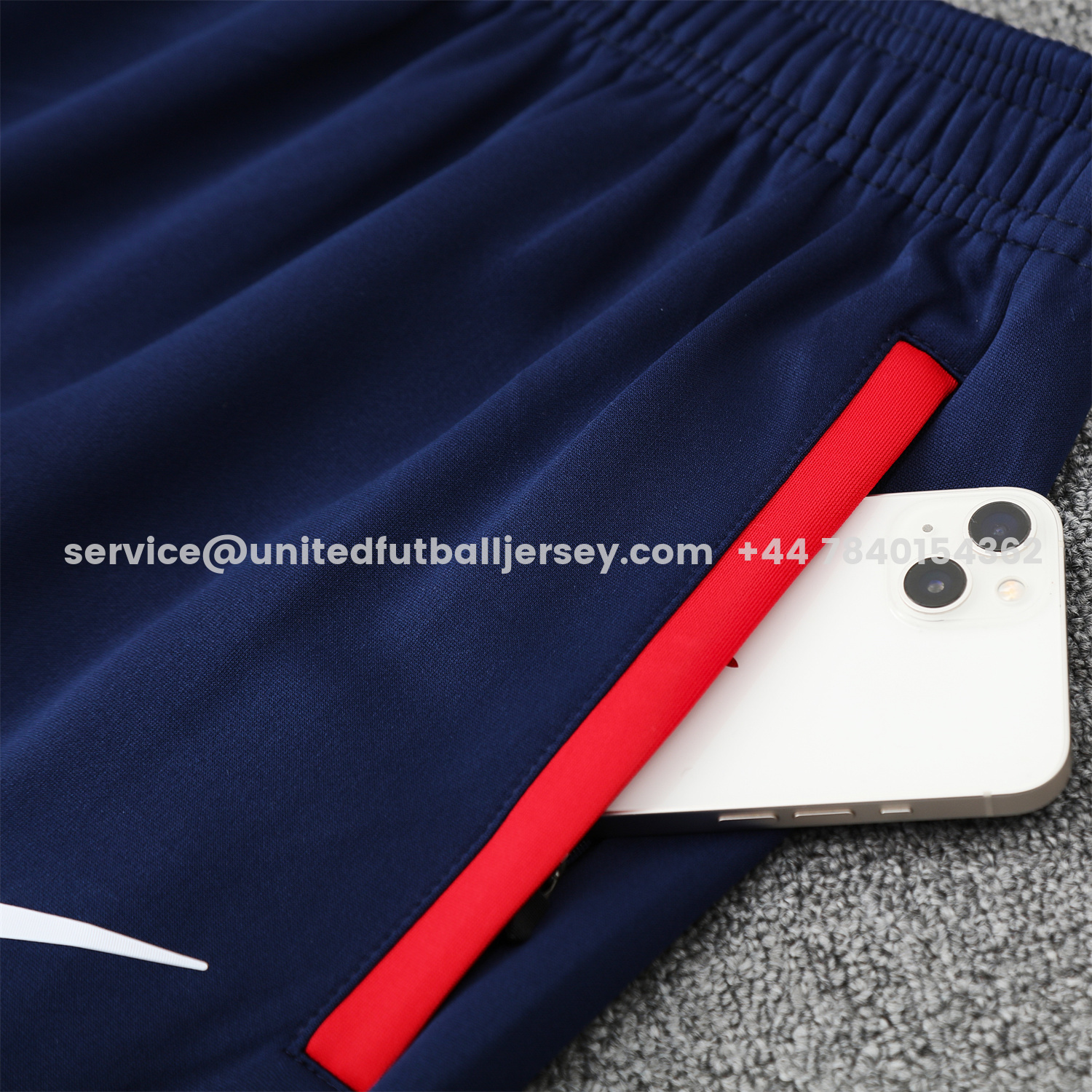 unitedfutballjersey-Arsenal 25-26 Jacket Training Tracksuit - Deep Blue Jackets & Deep Blue Pants