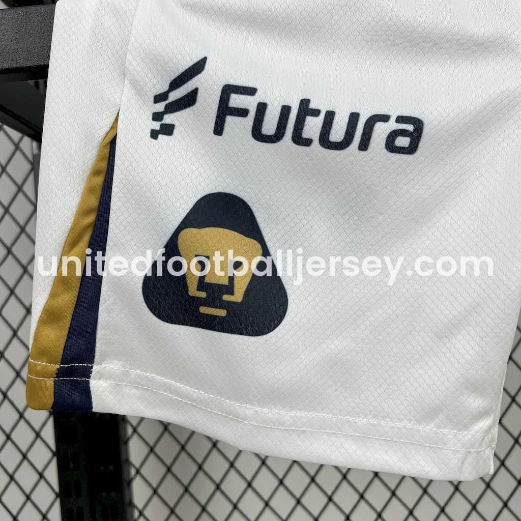 unitedfutballjersey-Pumas UNAM 25-26 Home Kids Kit