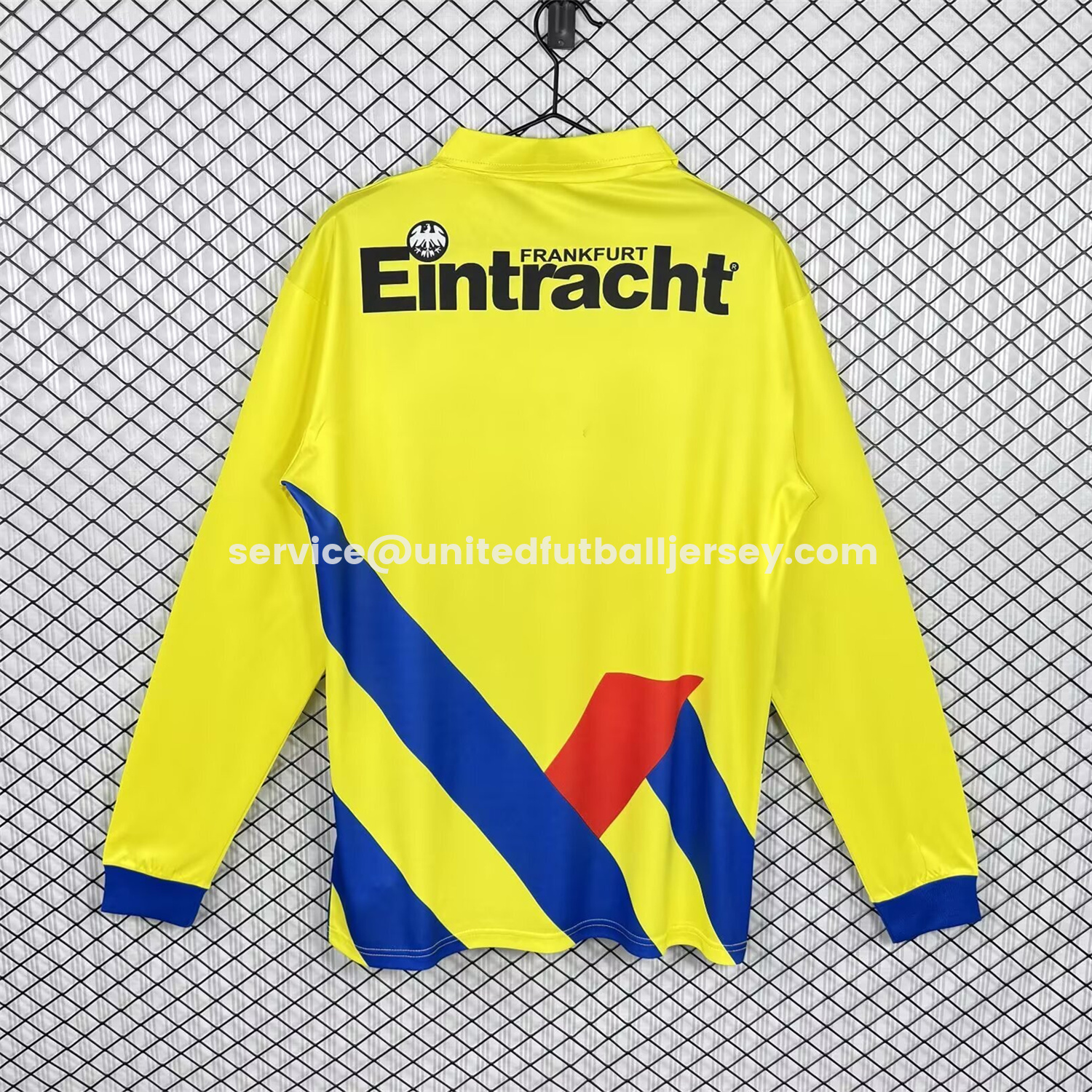 unitedfutballjersey-Retro Frankfurt 1993-95 Away Long Sleeves Jersey
