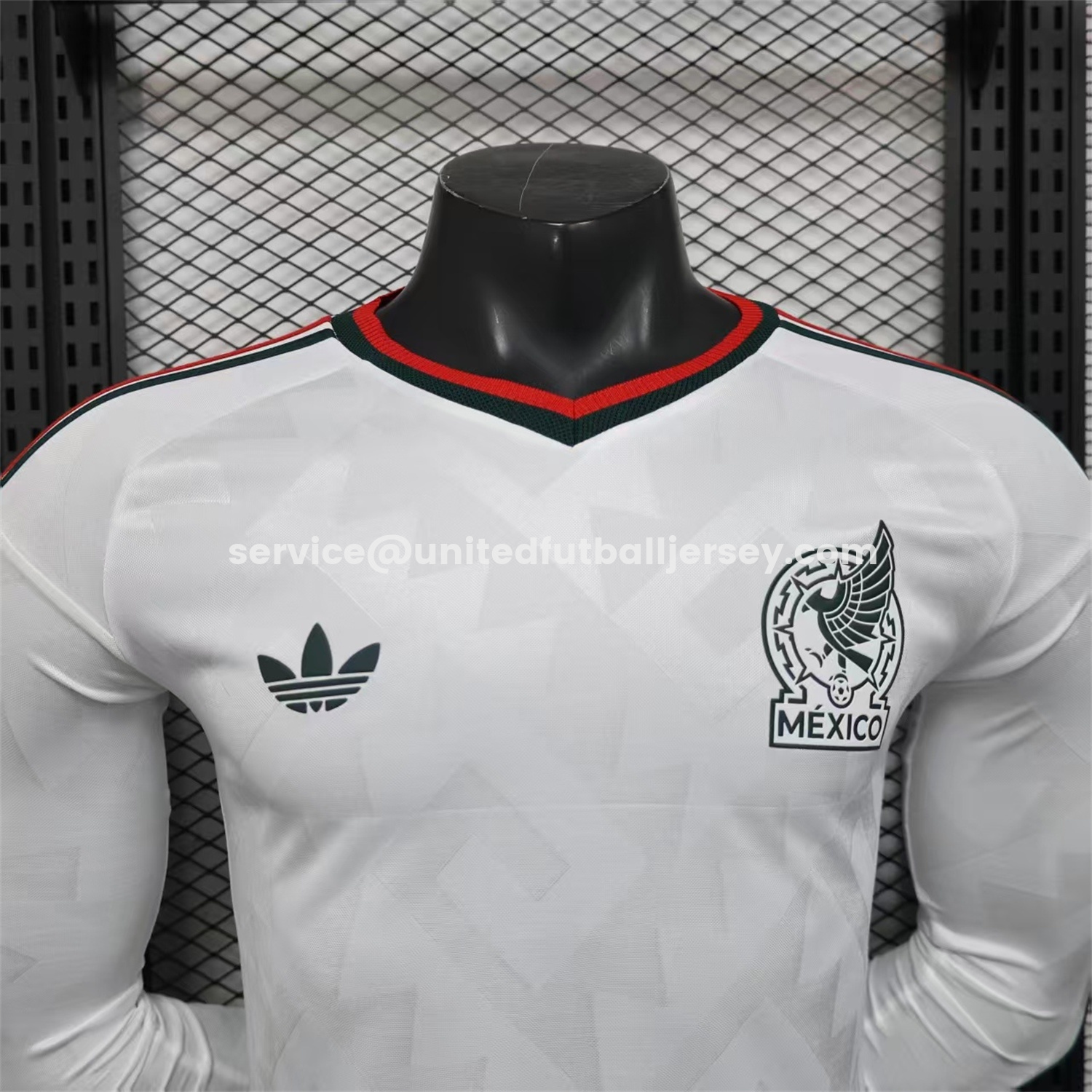 unitedfutballjersey-Mexico 2026 Away Long Sleeves Jersey - Player Version