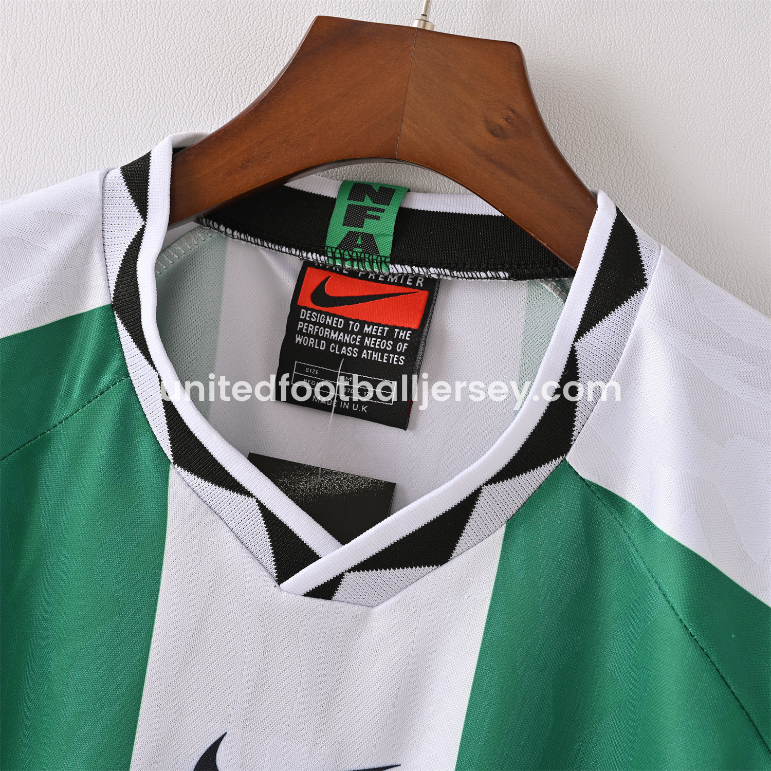 unitedfutballjersey-Retro Nigeria 1996 Home Jersey