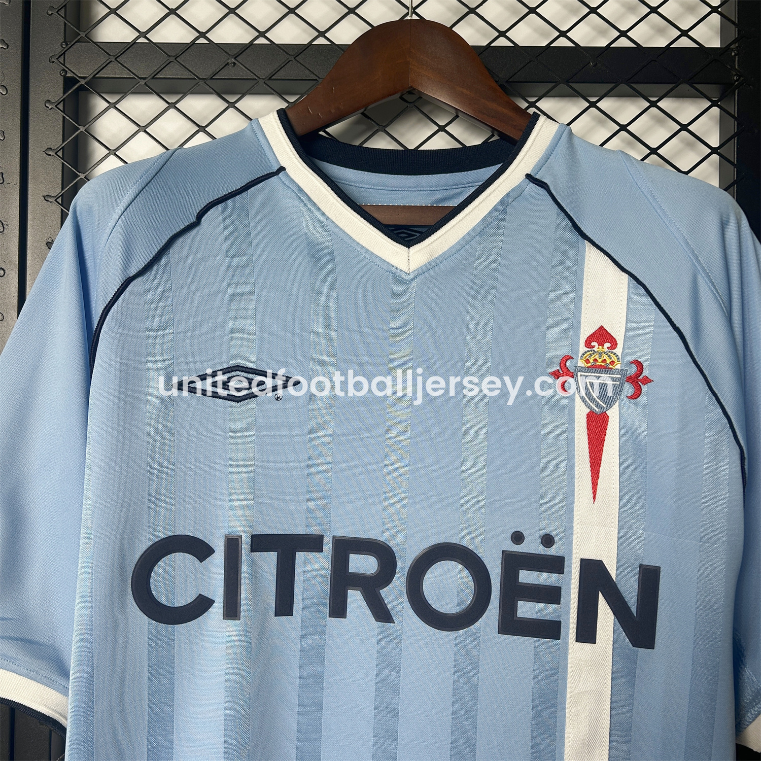 unitedfutballjersey-Retro Celta Vigo 2001-02 Home Jersey