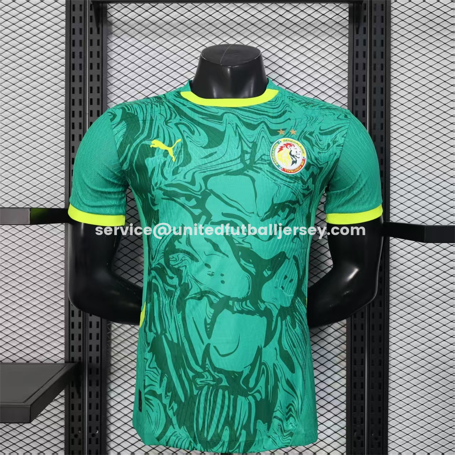 unitedfutballjersey-Senegal 2026 Away Double Stars Jersey - Player Version