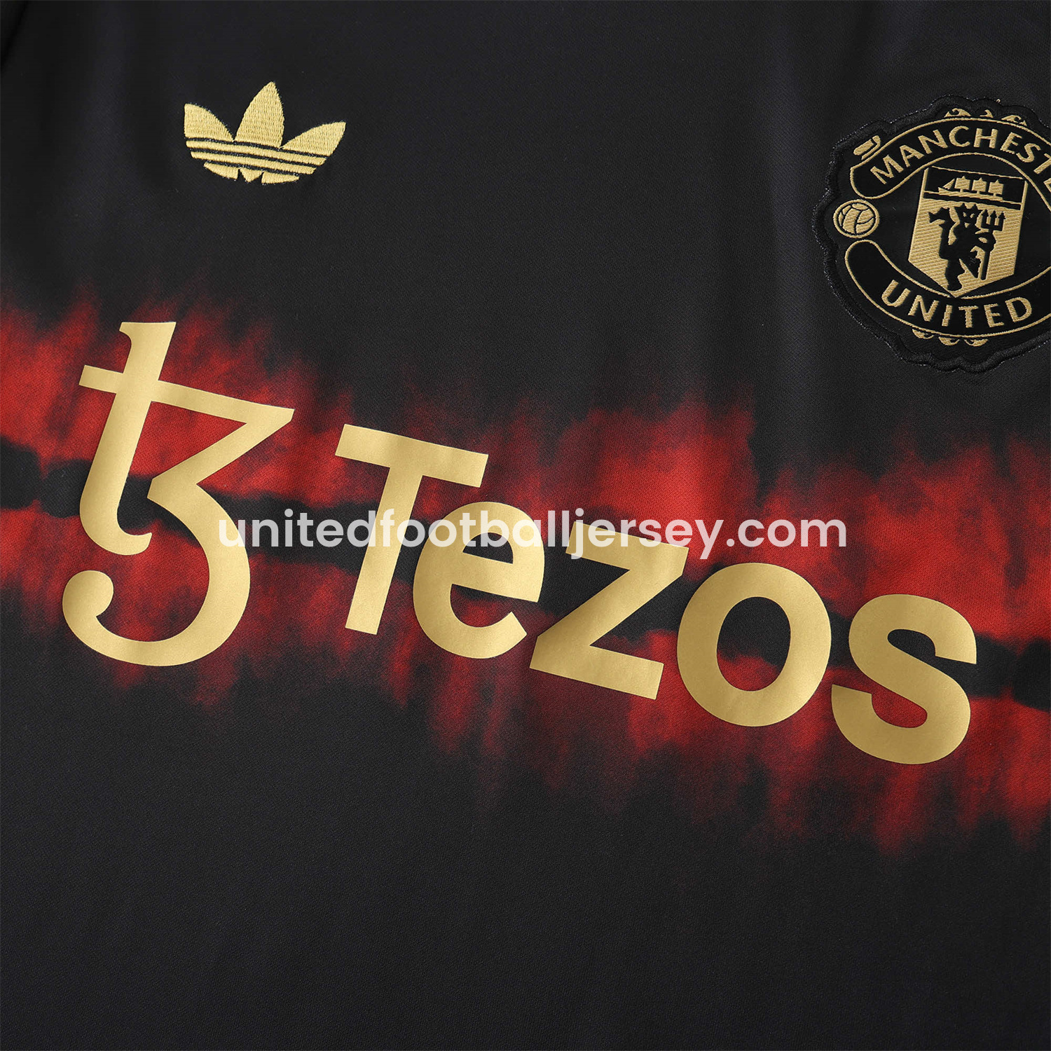 unitedfutballjersey-Manchester United 24-25 Pre-Match Chinese New Year Jersey - Fans Version