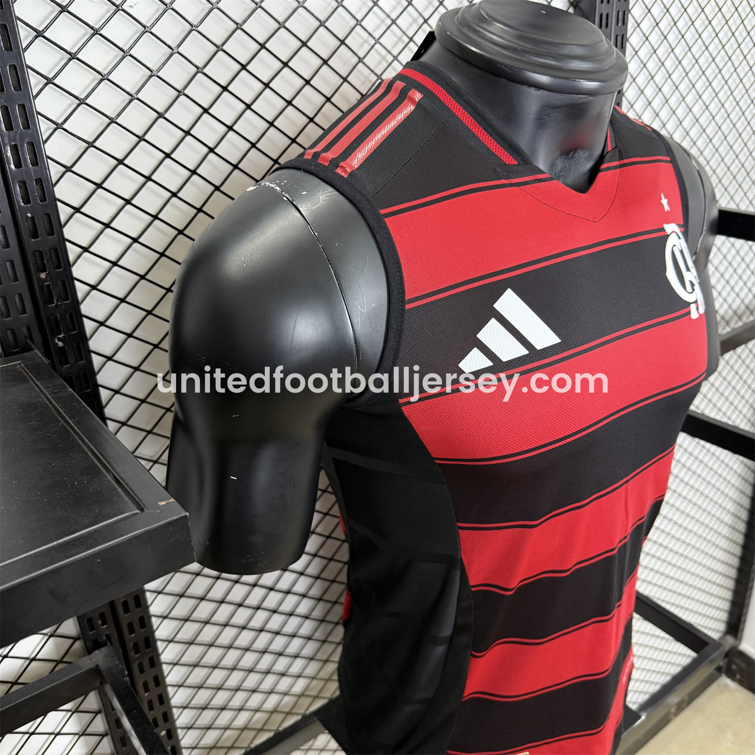 unitedfutballjersey-Flamengo 25-26 Home Unsponsored Vest - Player Version