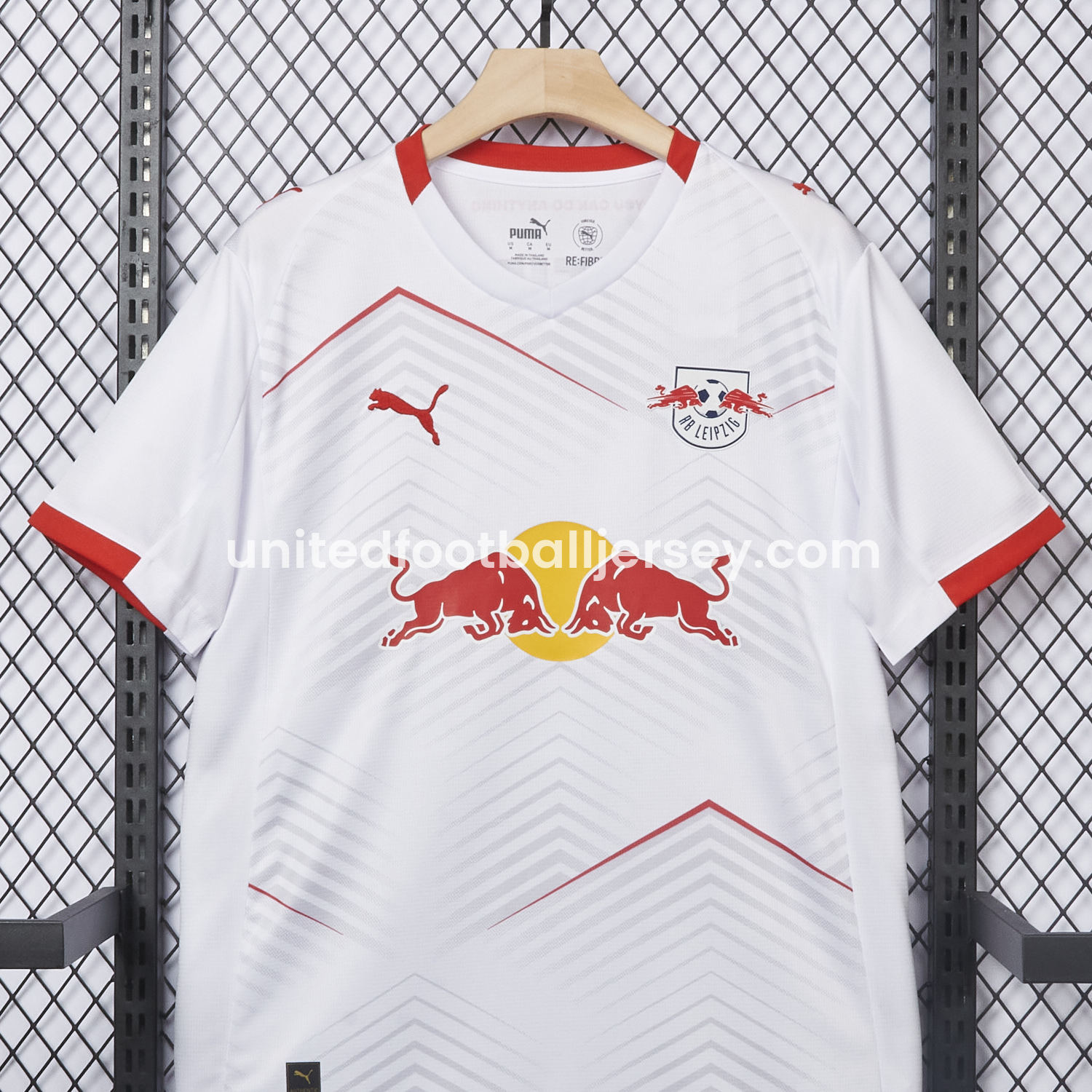 unitedfutballjersey-RB Leipzig 25-26 Home Jersey (Informal - release Version) - Fans Version