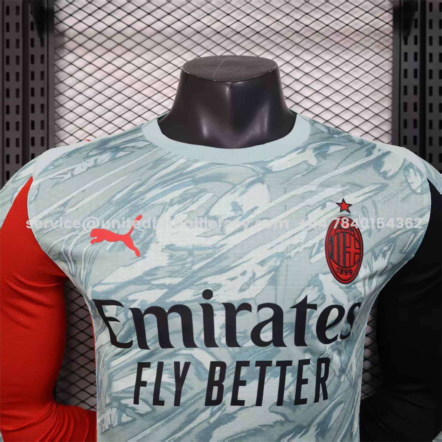 unitedfutballjersey-AC Milan 25-26 Goalkeeper Home Long Sleeves Jersey - Player Version