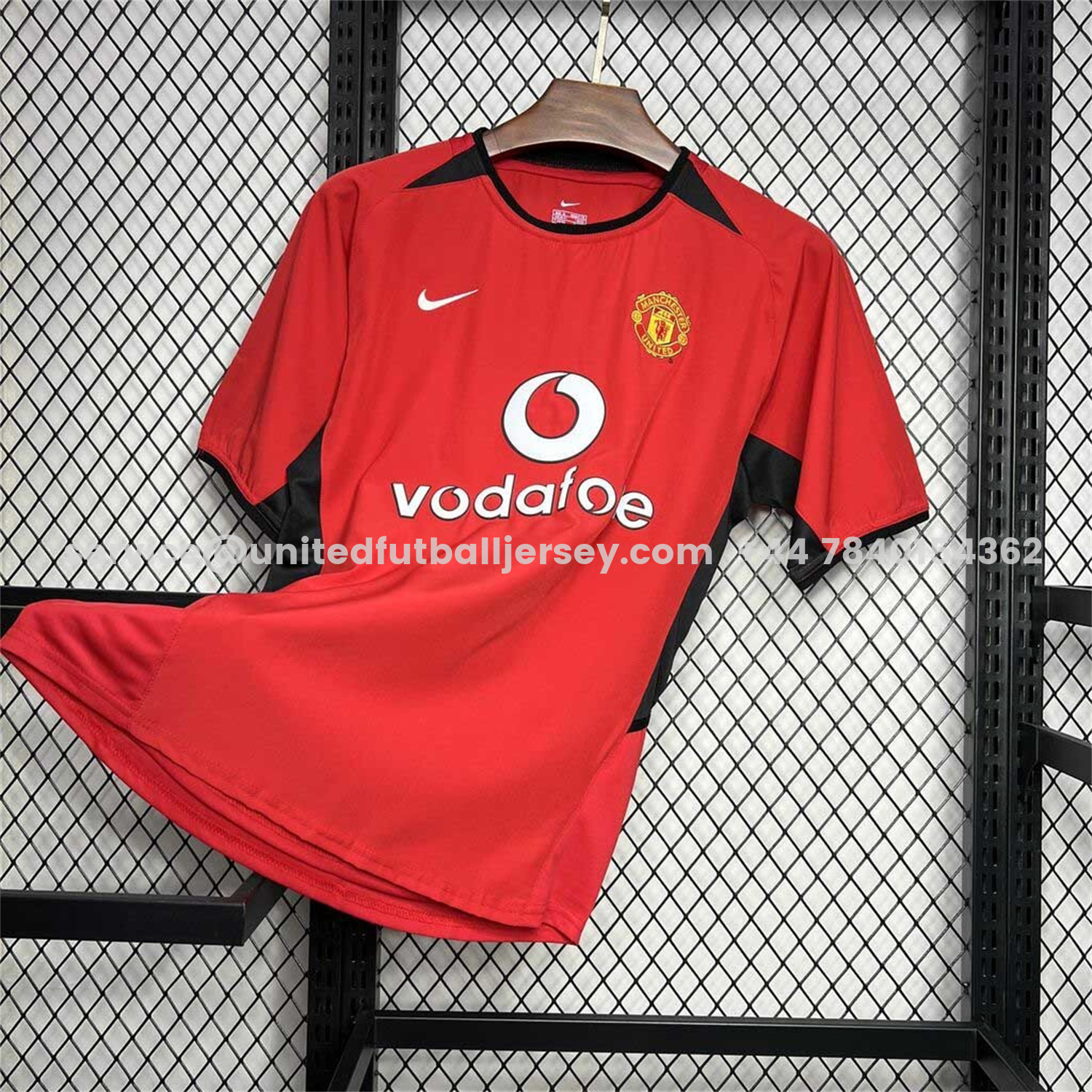 unitedfutballjersey-Retro Manchester United 03-04 Home Jersey