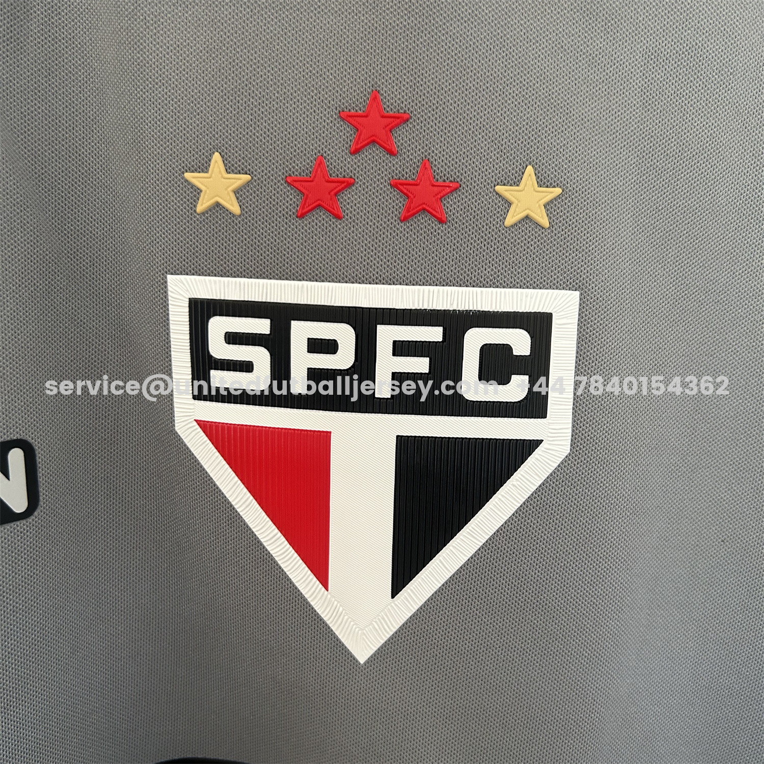 unitedfutballjersey-Sao Paulo 25-26 Grey Special Jersey - Fans Version