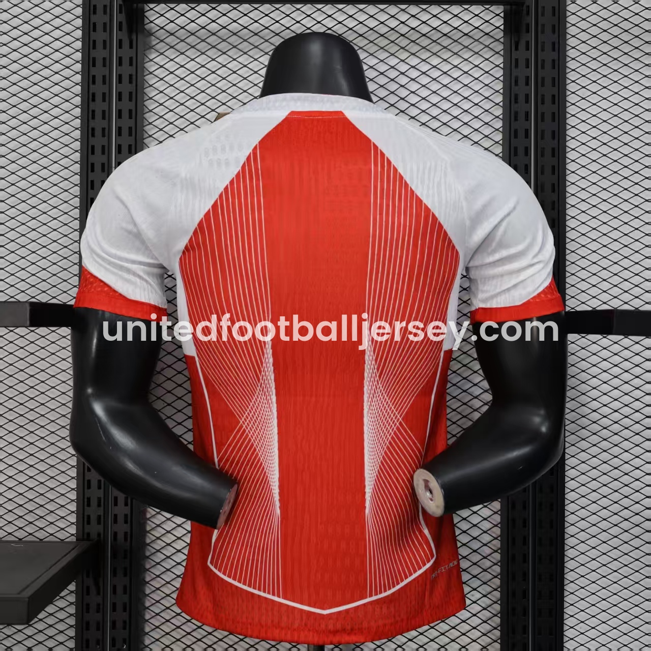 unitedfutballjersey-Barcelona 25-26 Red & White Big LOGO Special Jersey - Player Version