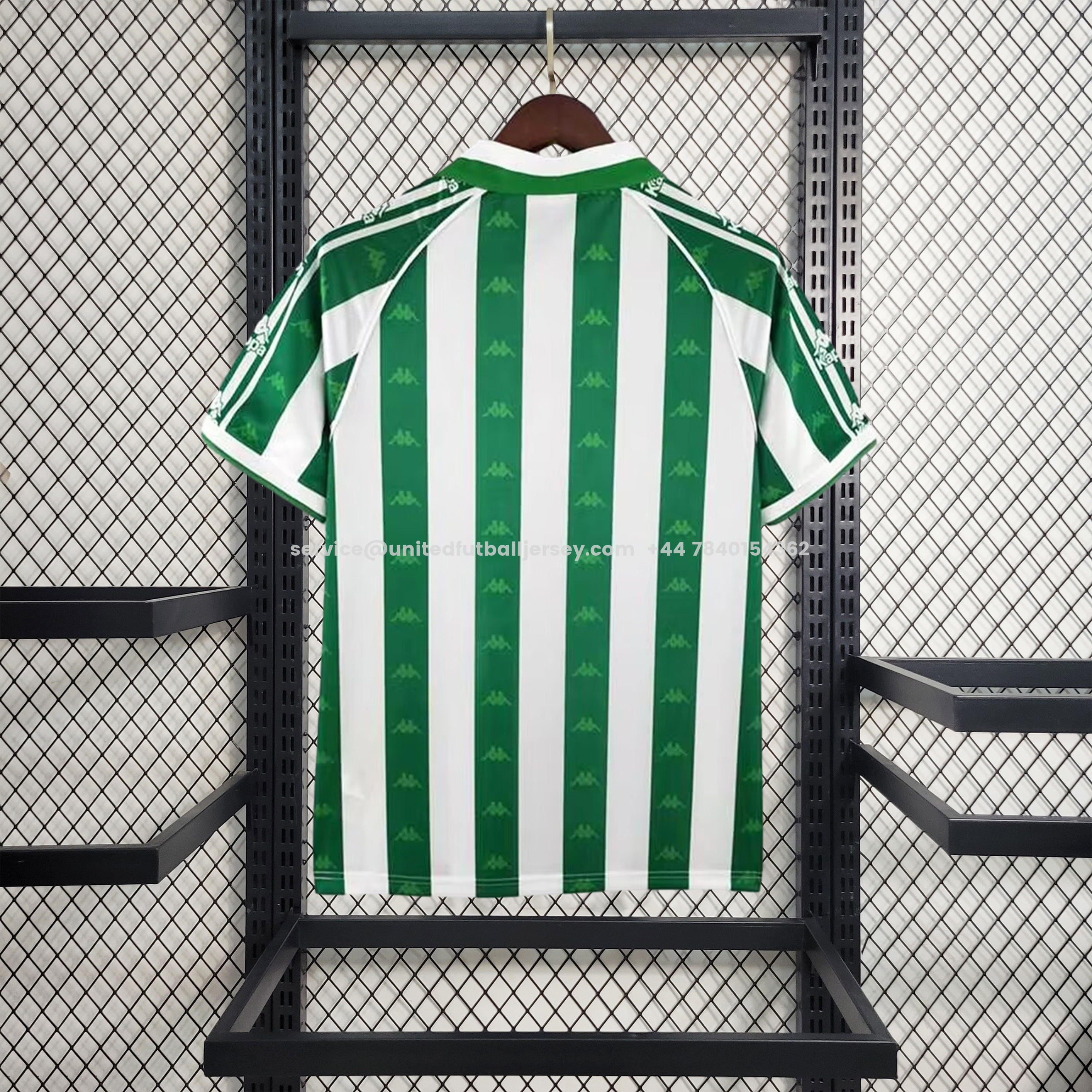 unitedfutballjersey-Retro Real Betis 1995-96 Home Stadium Jersey