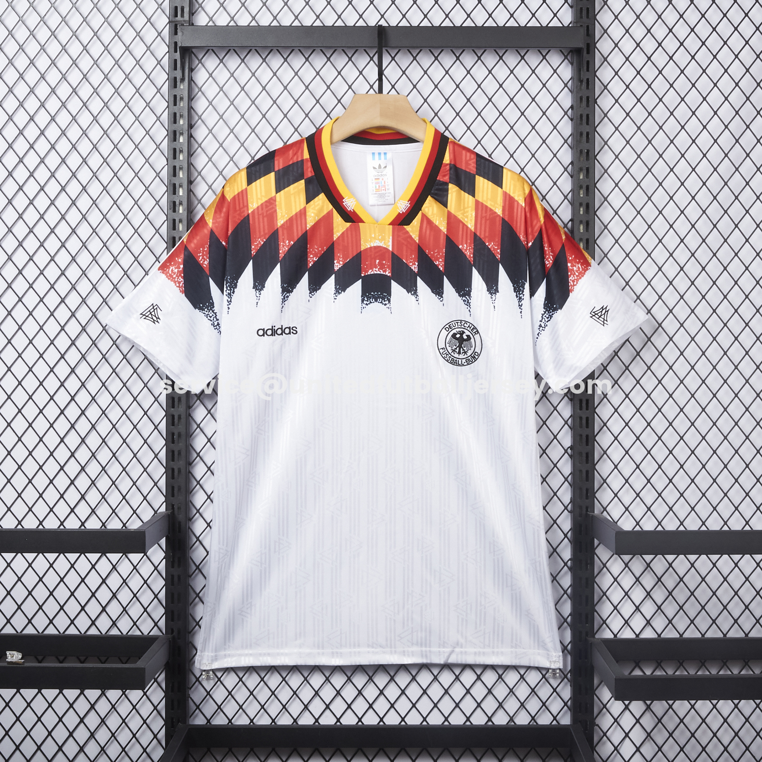 unitedfutballjersey-Retro Germany 1994 Home Stadium Jersey