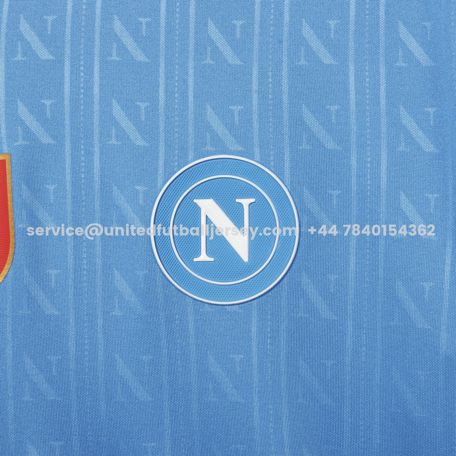unitedfutballjersey-Napoli 25-26 European Home Blue Jersey - Fans Version
