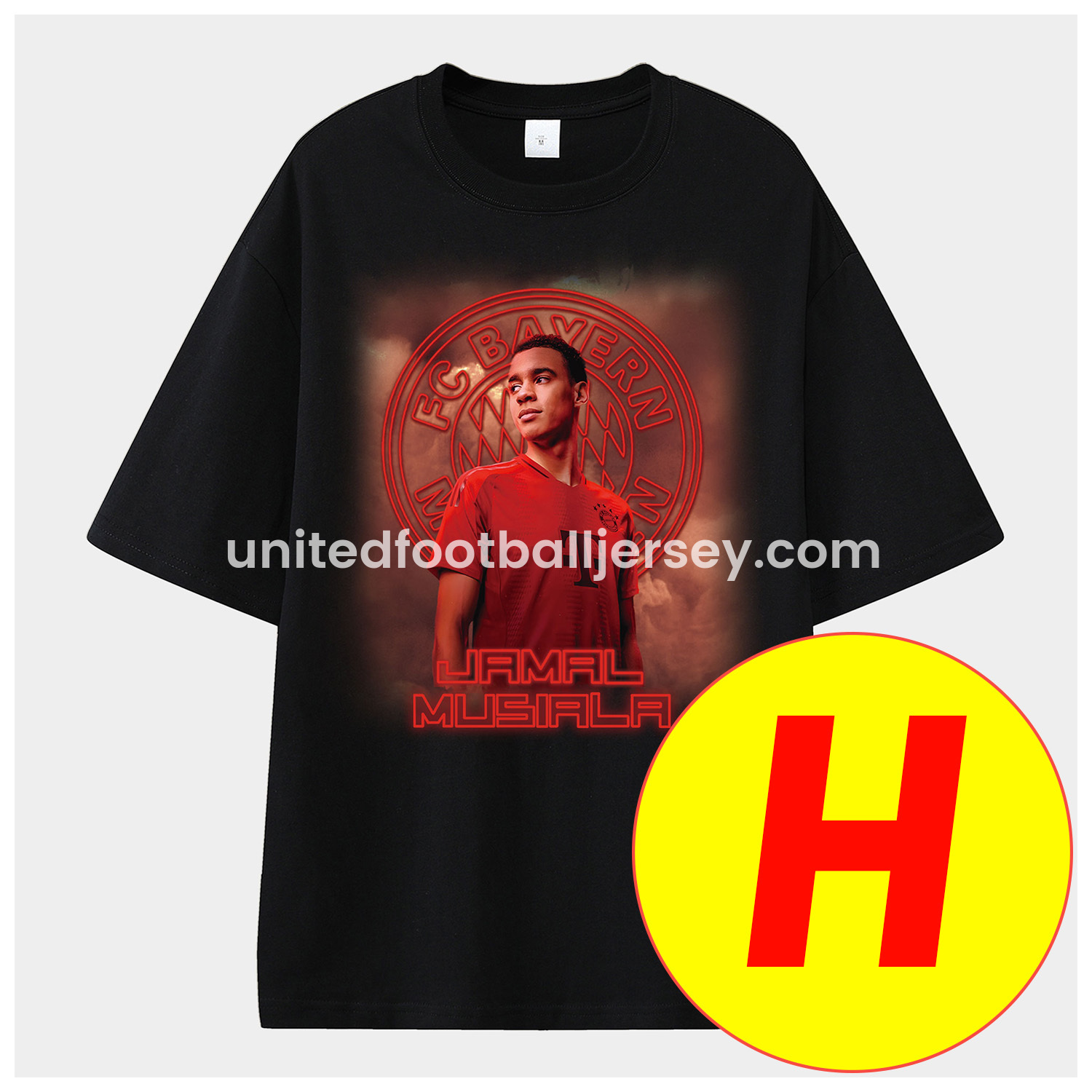 unitedfutballjersey-Bayern Munich 125th Legendary Players Unisex Pure Cotton T-shirt
