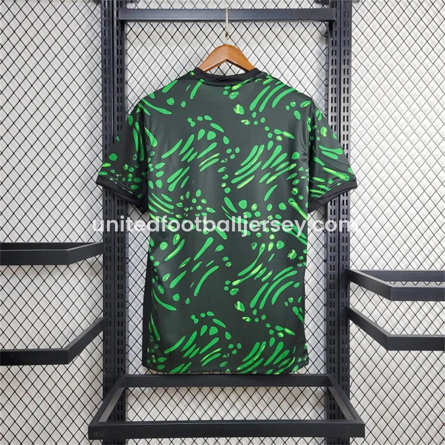 unitedfutballjersey-Nigeria 24-25 Away Green Jersey - Fans Version