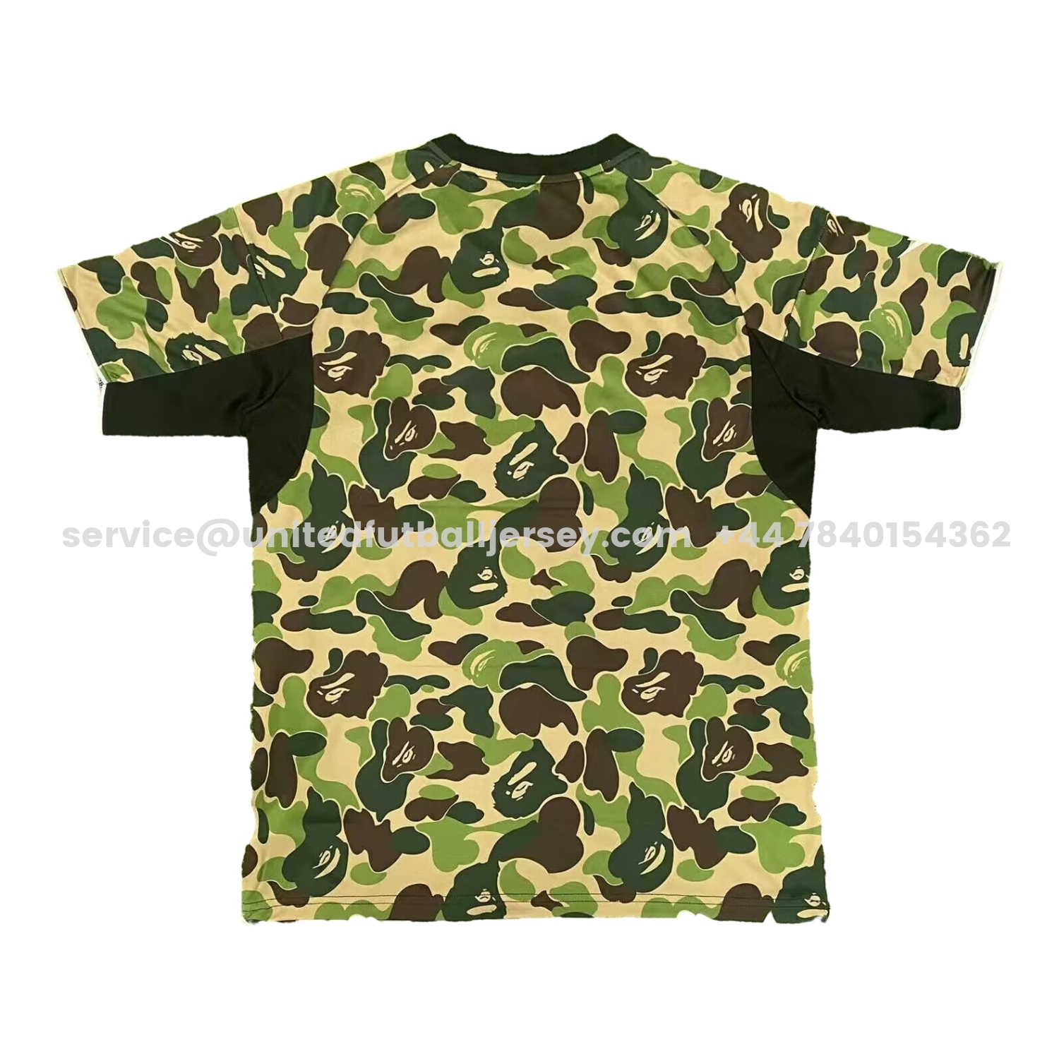 unitedfutballjersey-Adidas x A Bathing Ape Camouflage Special Jersey - Fans Version