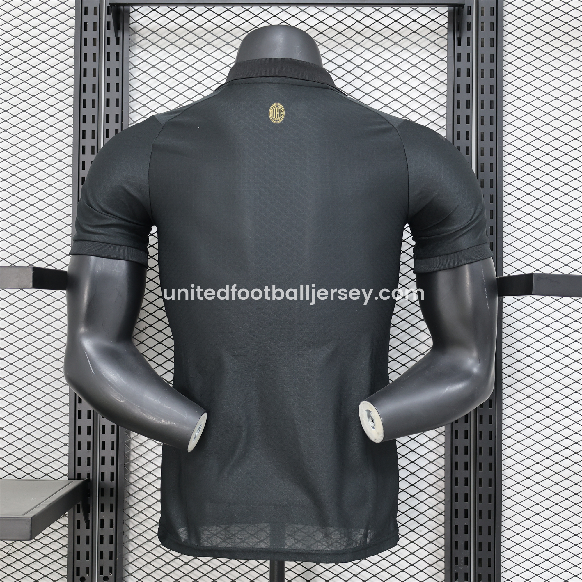 unitedfutballjersey-AC Milan 24-25 125th Anniversary Black GK Jersey - Player Version