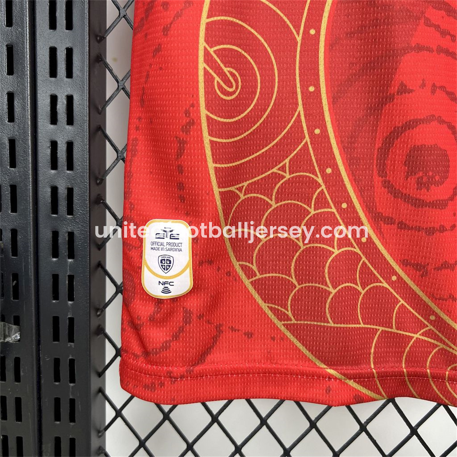 unitedfutballjersey-Cagliari Calcio 24-25 Year of the Snake Special Jersey - Fans Version