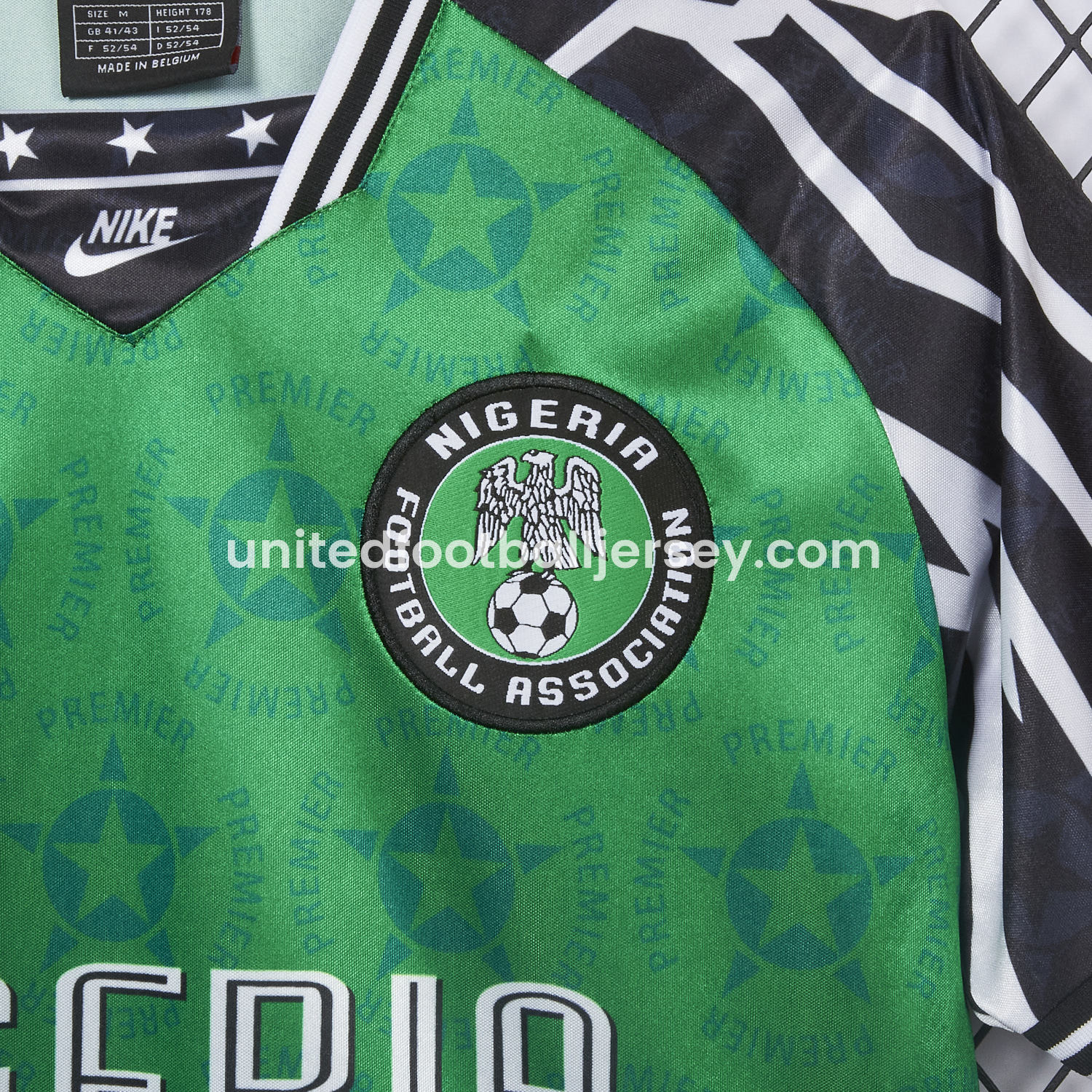 unitedfutballjersey-Retro Nigeria 1993-95 Home Jersey
