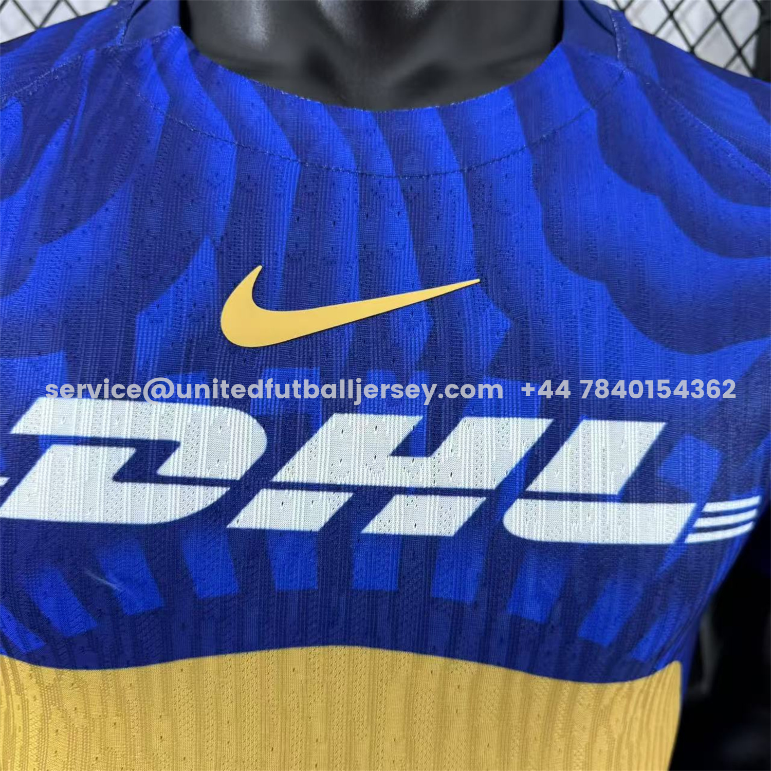 unitedfutballjersey-Pumas UNAM 25-26 Away Blue Jersey - Player Version
