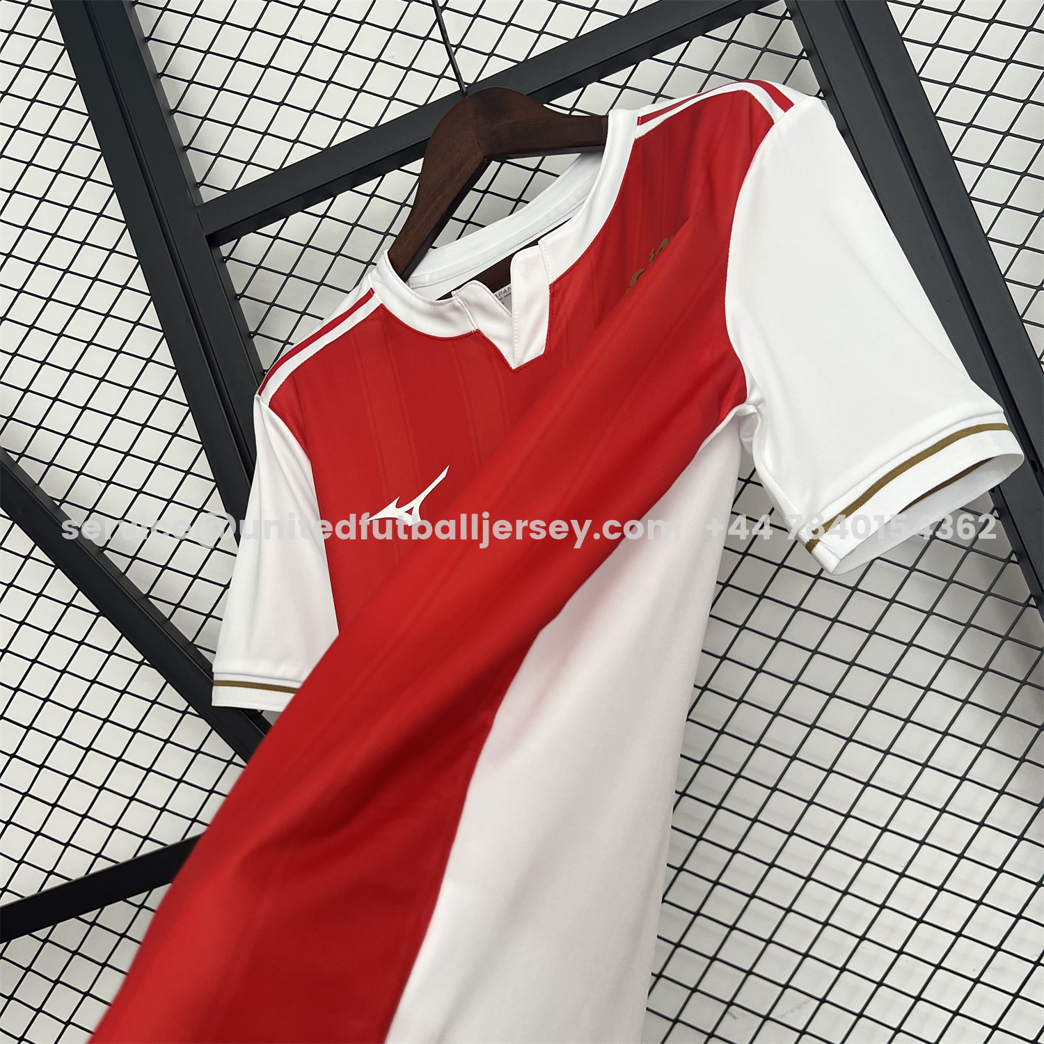 unitedfutballjersey-AS Monaco 25-26 Home Jersey - Fans Version