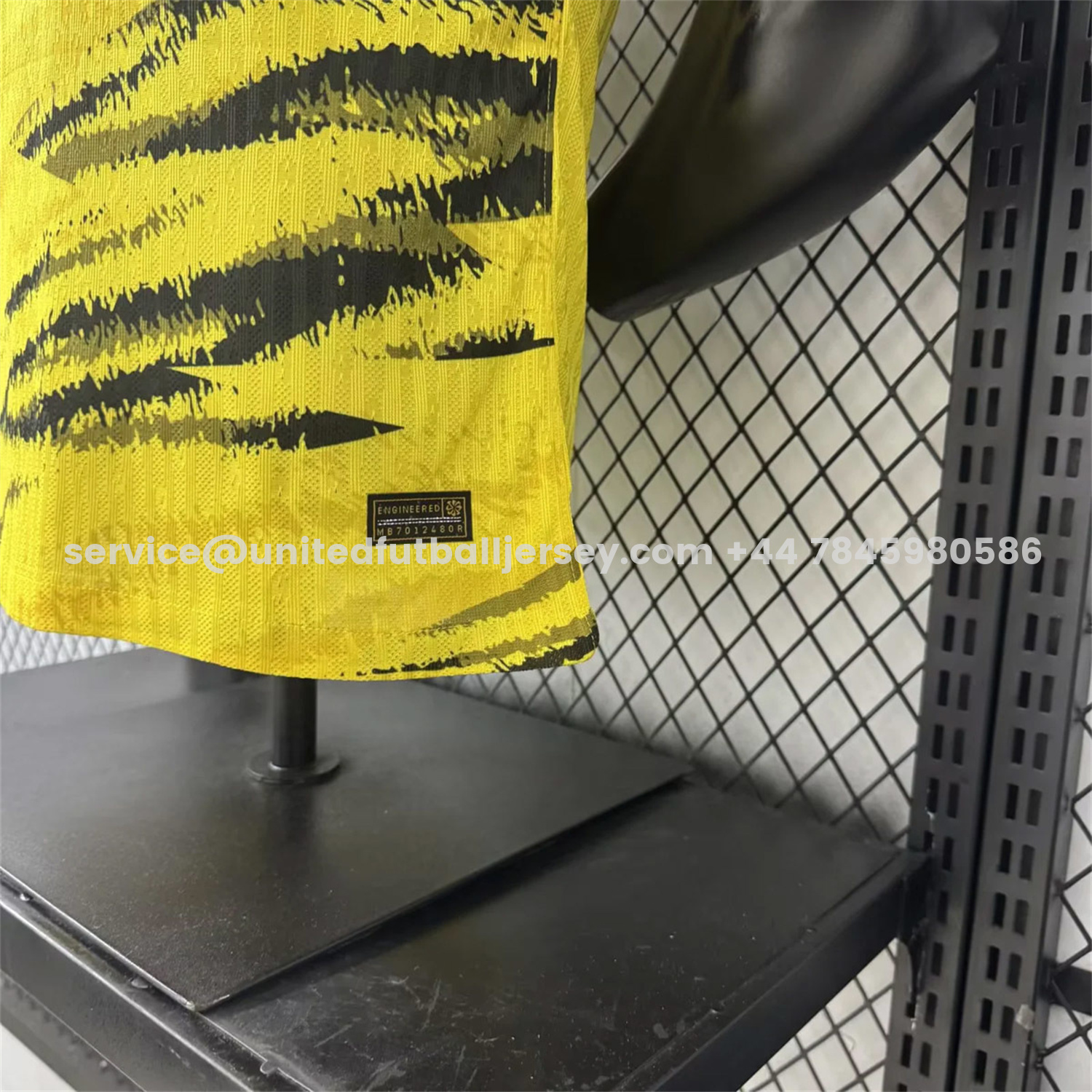 unitedfutballjersey-Al Ittihad Jeddah United 25-26 Pre-Match Yellow Jersey - Player Version