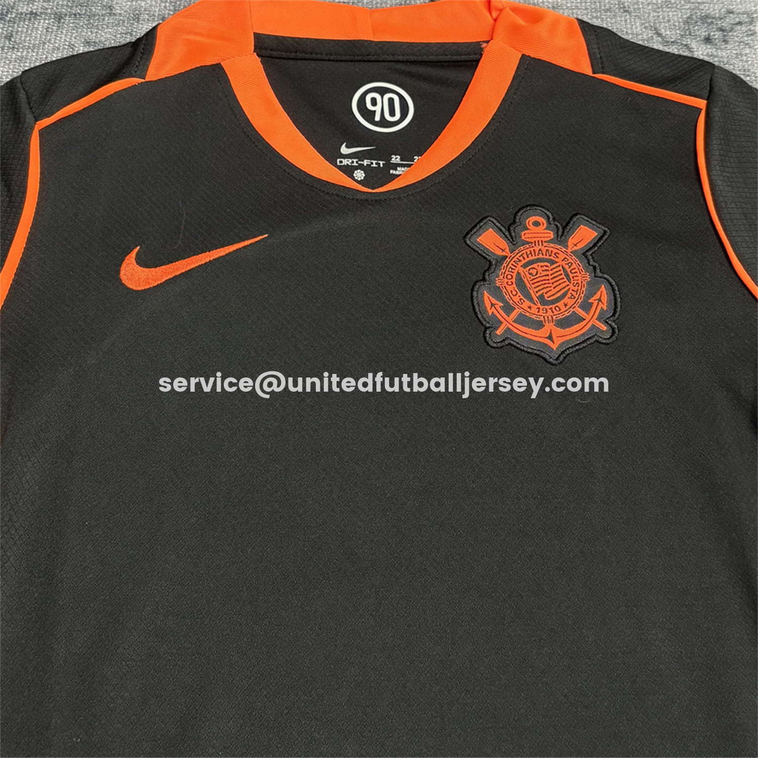 unitedfutballjersey-Corinthians 25-26 Third Kids Kit