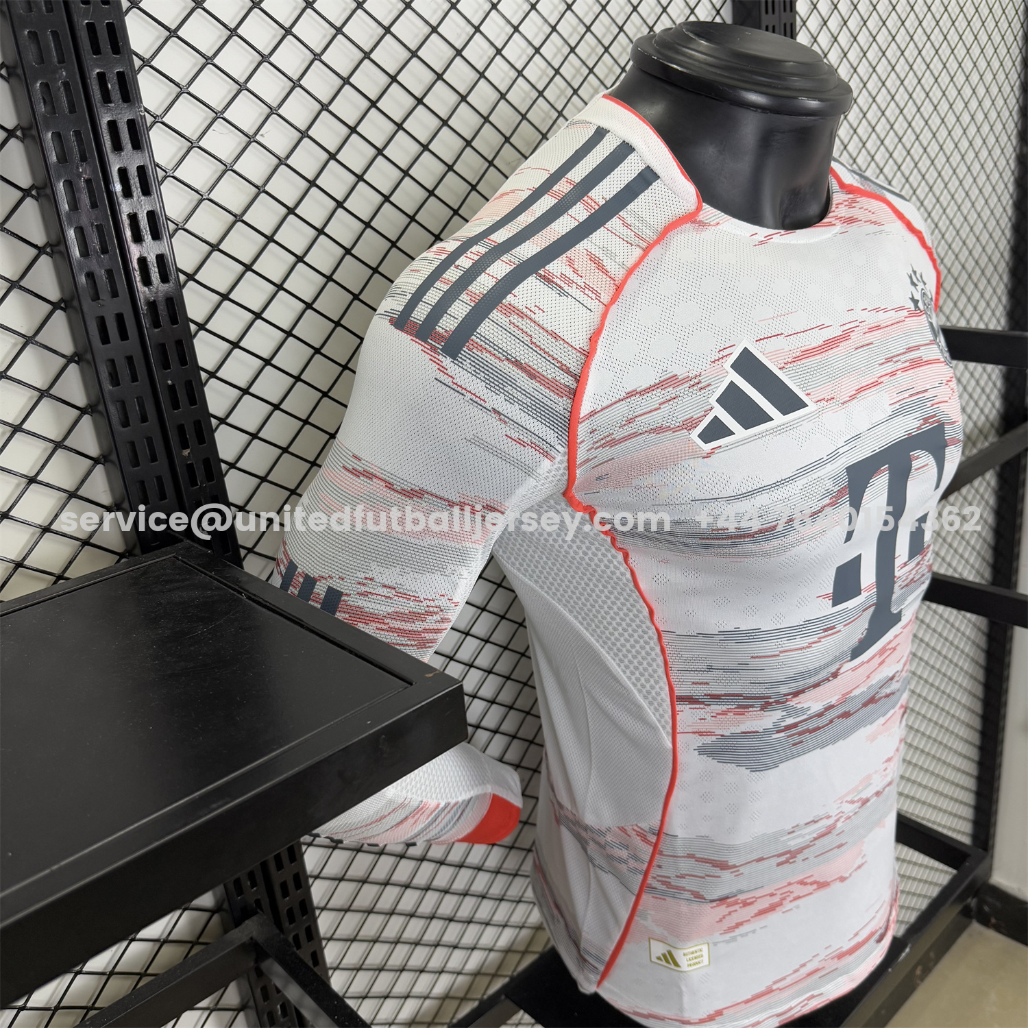 unitedfutballjersey-Bayern Munich 25-26 Away Long Sleeves Jersey - Player Version