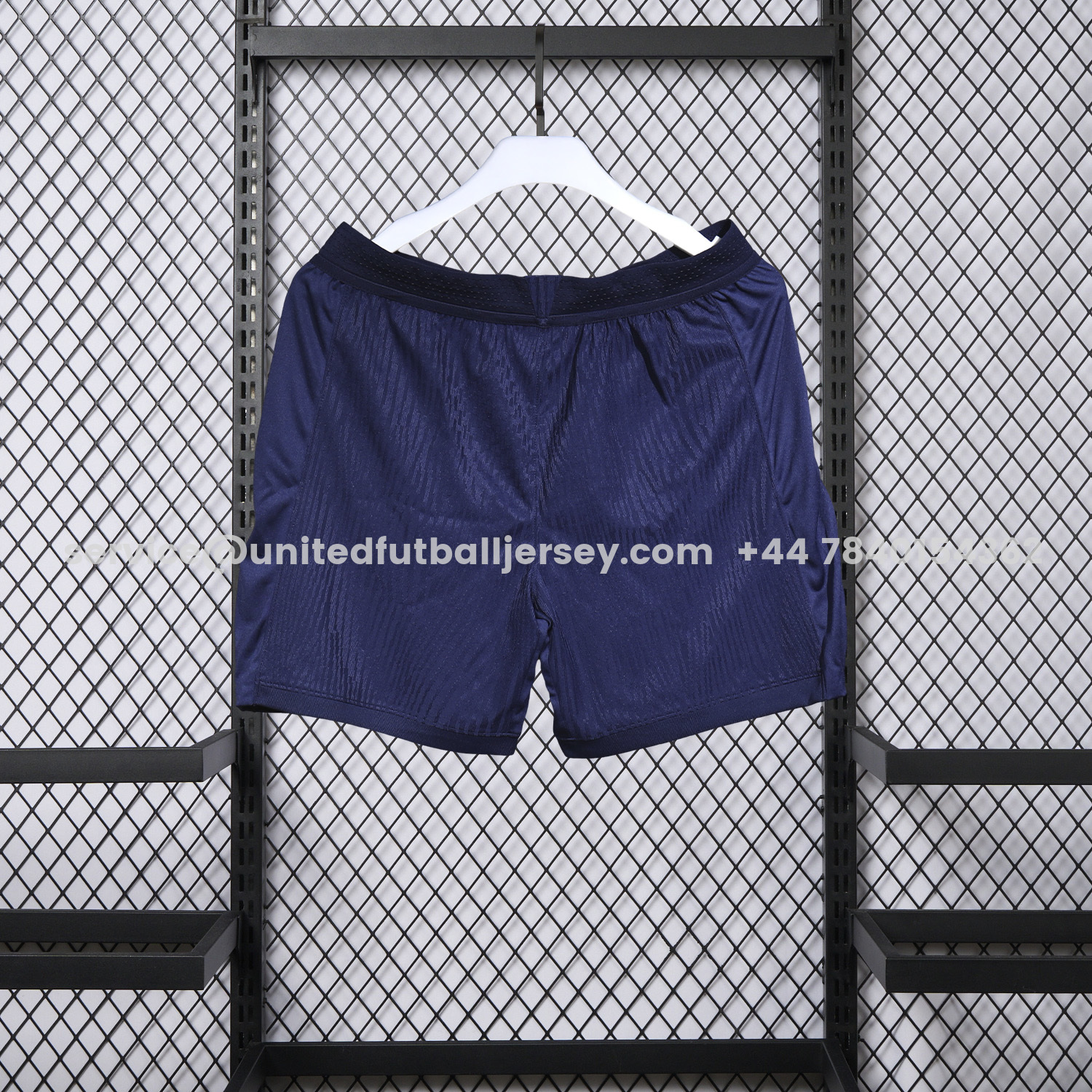 unitedfutballjersey-Paris Saint-Germain PSG 25-26 Home Blue Shorts - Player Version