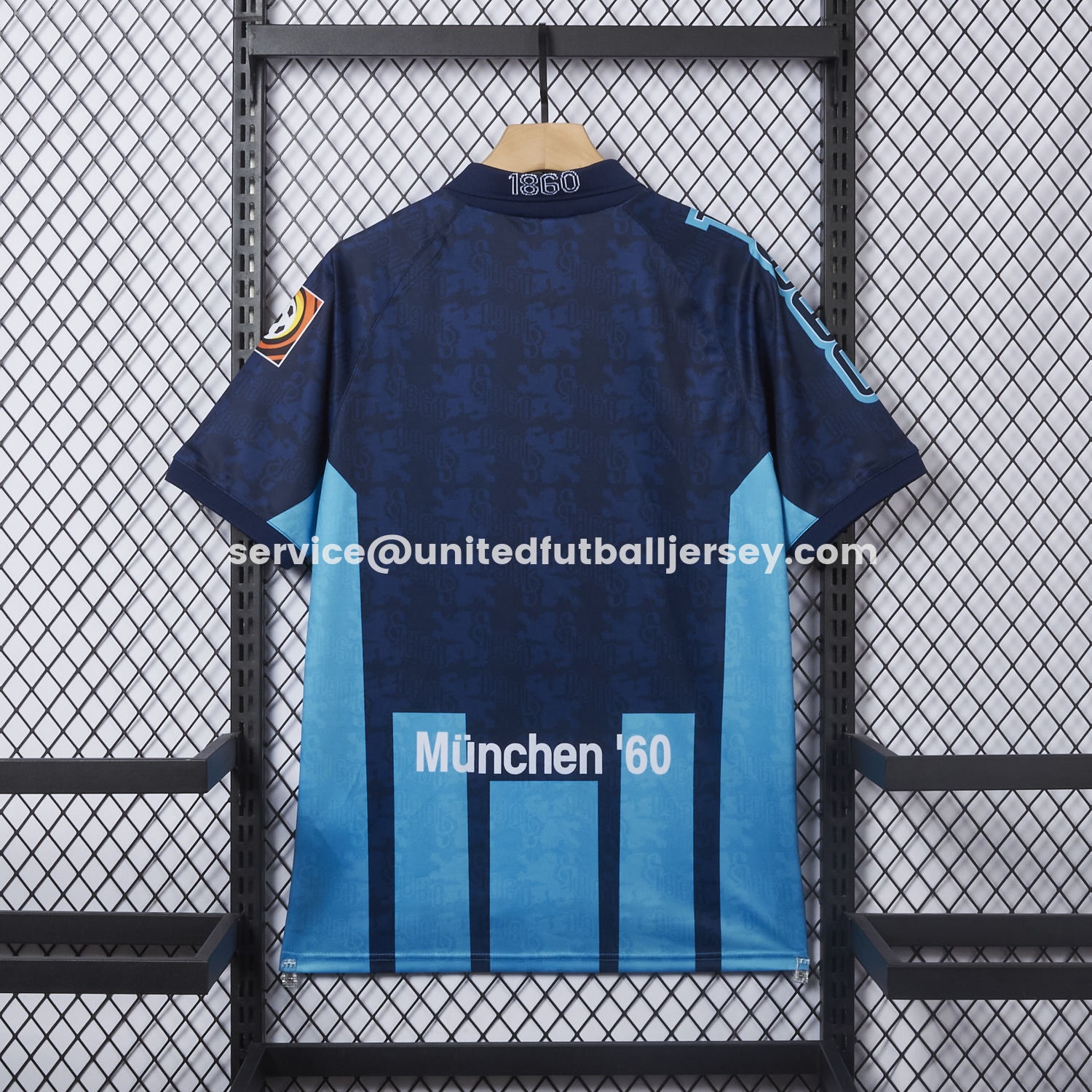unitedfutballjersey-Retro TSV 1860 München Munich 1996 Away Jersey