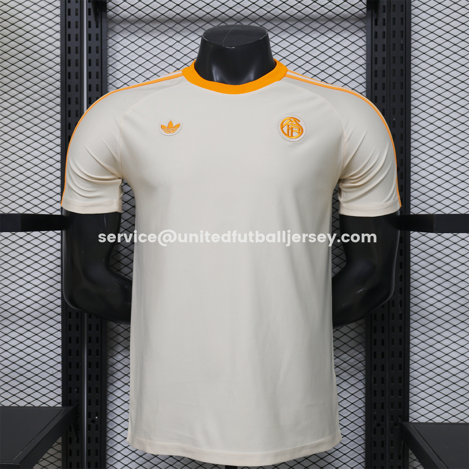Bayern Munich 25-26 Off-white Casual Jersey - Player Version:football jersey mysite: unitedjerseyfootball 邓江浪:football