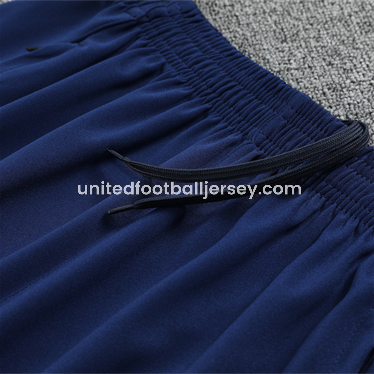 unitedfutballjersey-Real Madrid 25-26 Long Sleeves Training Set - Blue-Gray Camouflage Top & Blue Pants