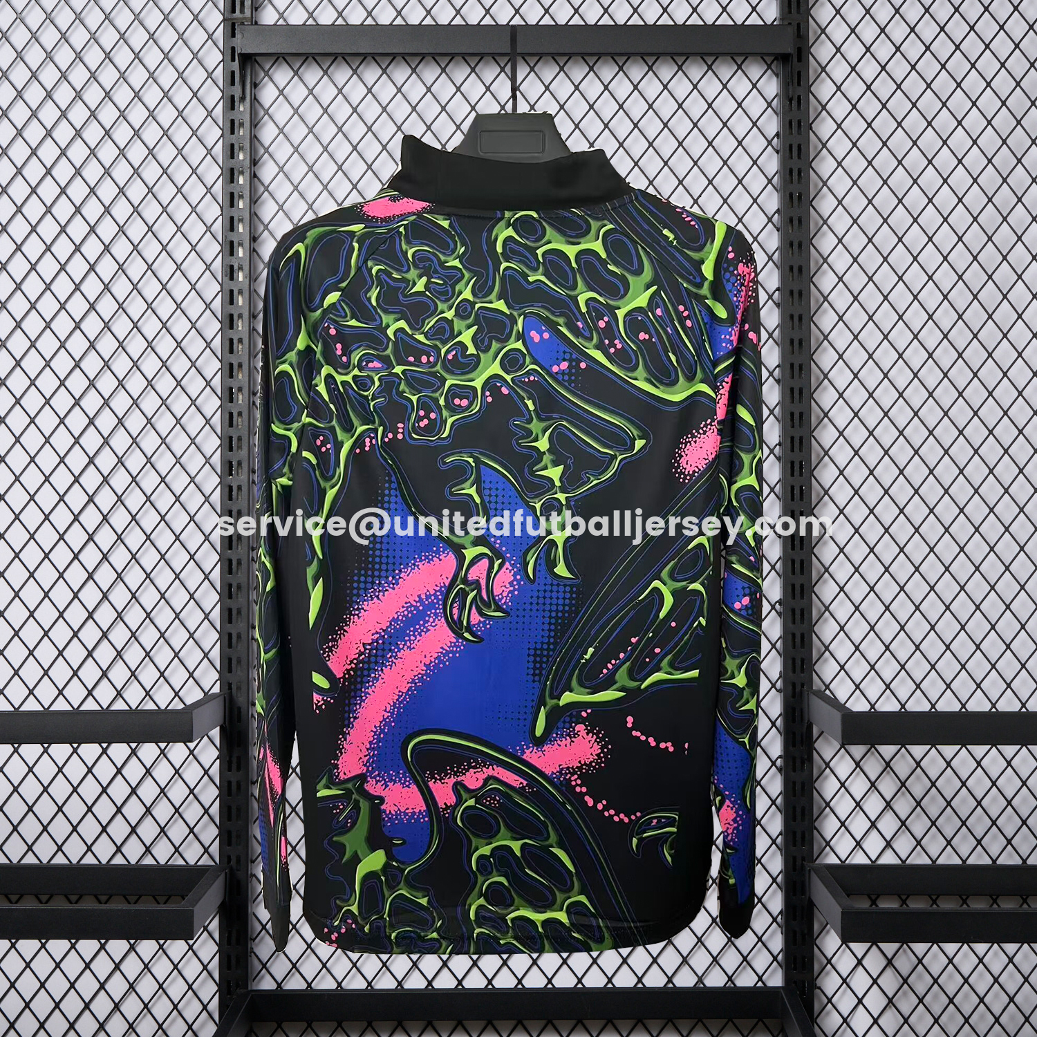 unitedfutballjersey-Nigeria 2026 Hollywood Goalkeeper Special Long Sleeves Jersey - Fans Version