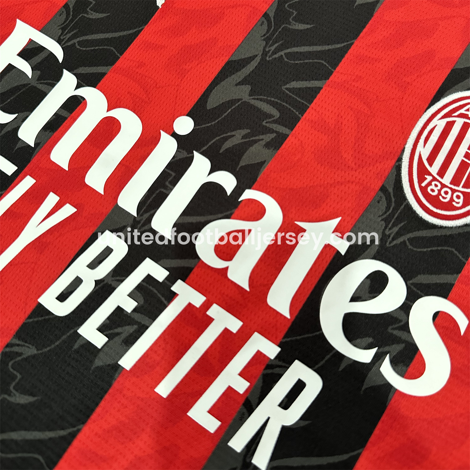 unitedfutballjersey-AC Milan 25-26 Home Jersey - Fans Version