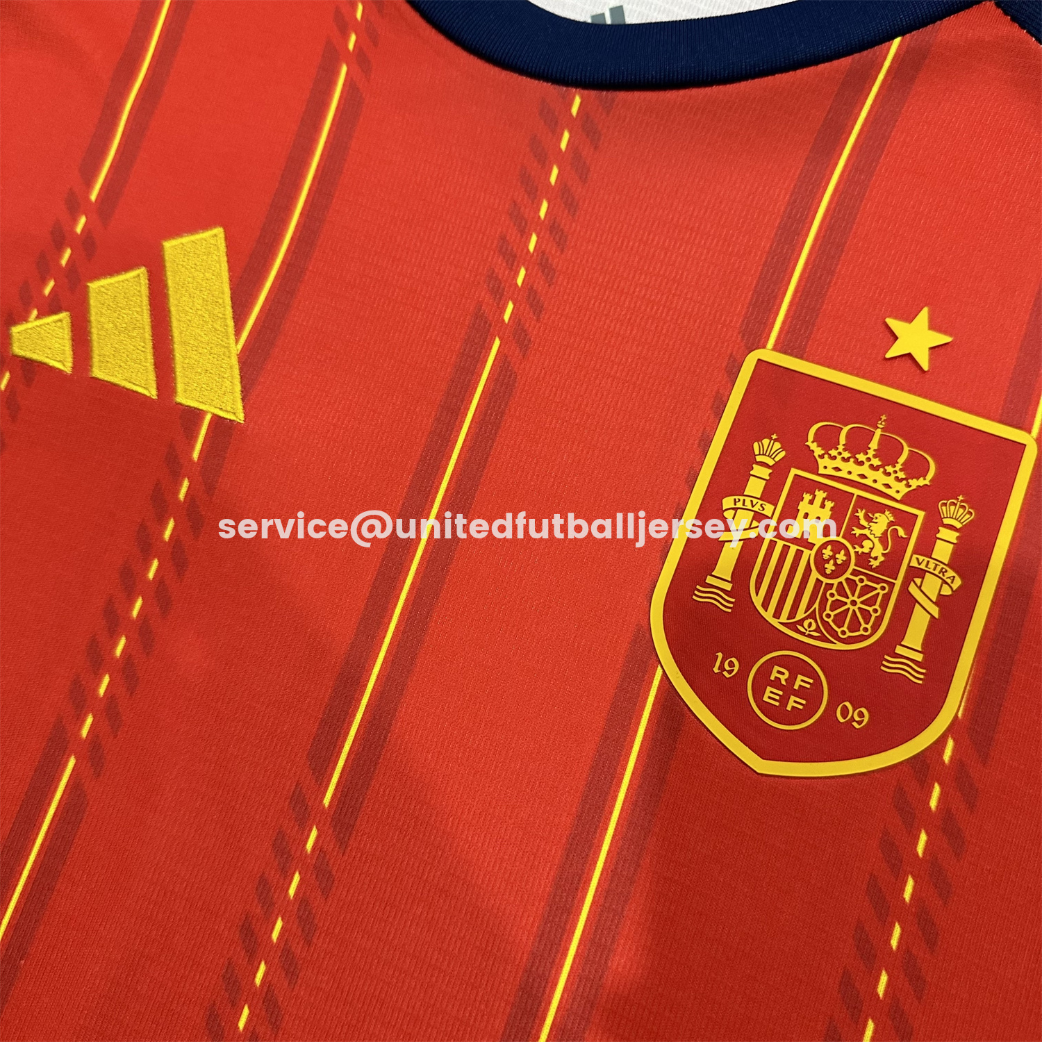 unitedfutballjersey-Spain 2026 Home Red Jersey - Fans Version