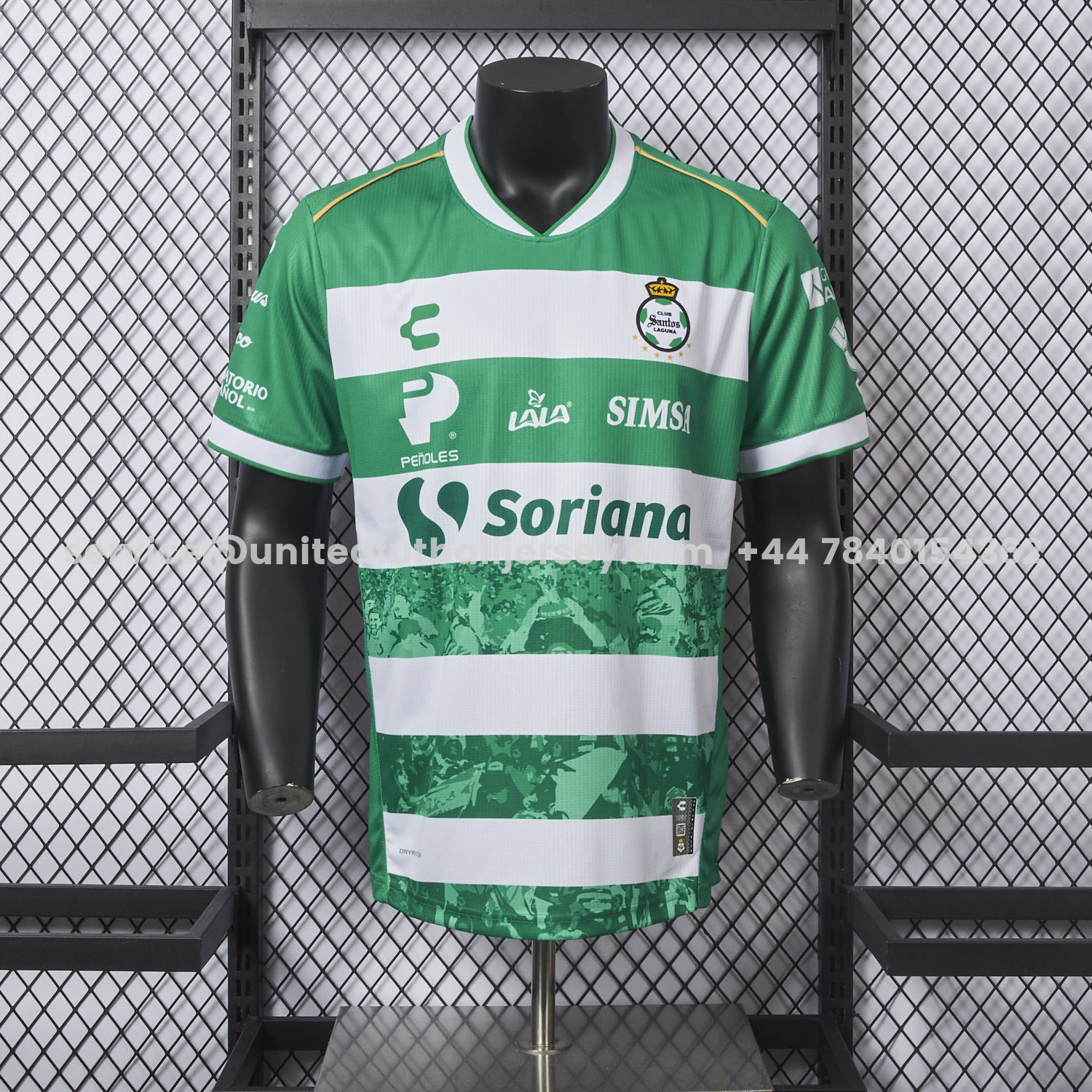 unitedfutballjersey-Santos Laguna 25-26 Home Jersey - Player Version