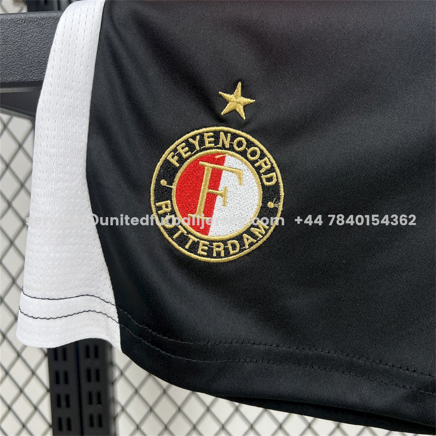 unitedfutballjersey-Feyenoord 25-26 Home Kids Kit