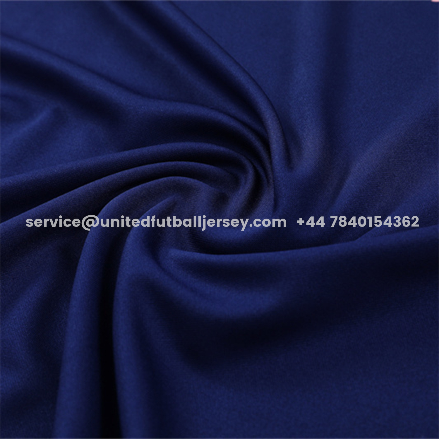 unitedfutballjersey-Feyenoord 25-26 Long Sleeve Training Set - Royal Blue Top & Royal Blue Pants