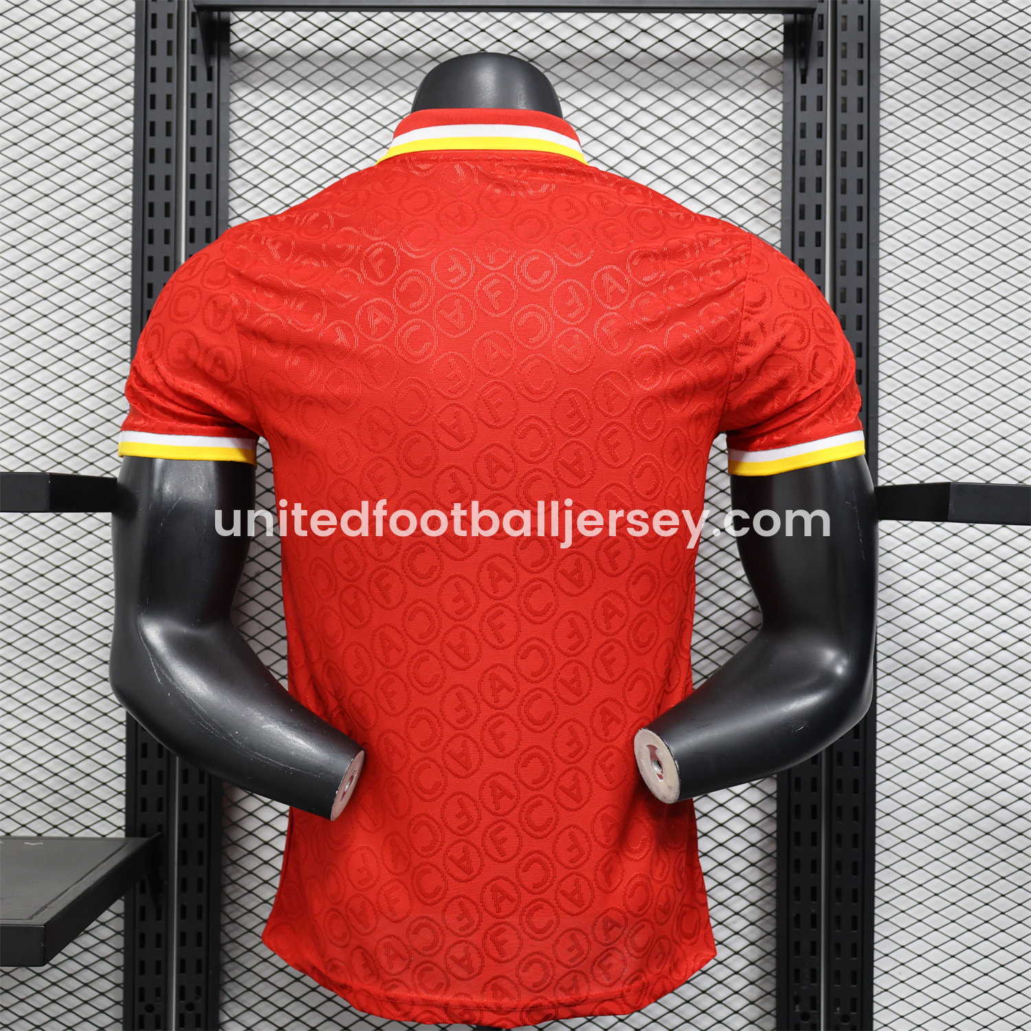 unitedfutballjersey-Arsenal 25-26 Red POLO White Sponsored Secial Edition Jersey - Player Version