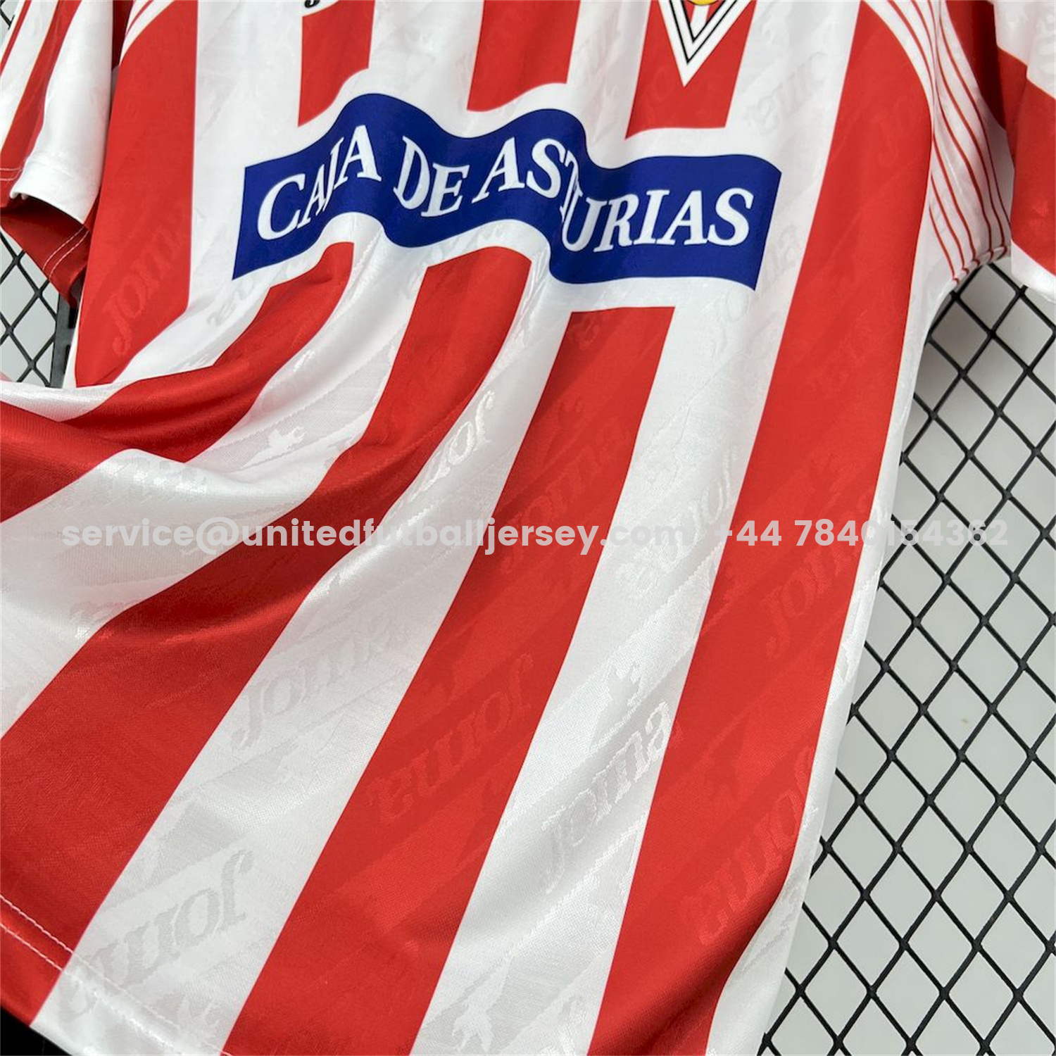 unitedfutballjersey-Retro Sporting de Gijon 1994-95 Home Jersey