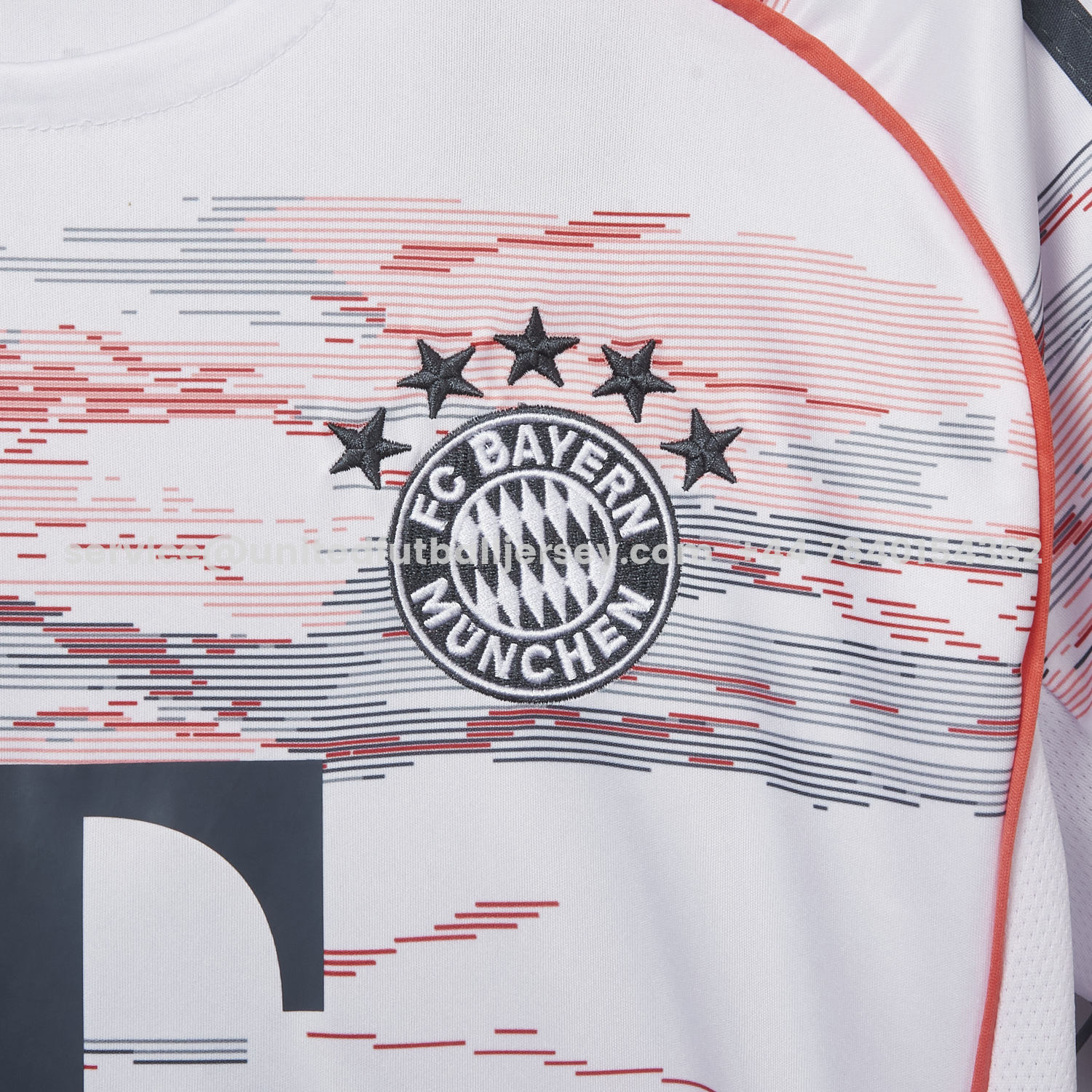 unitedfutballjersey-Bayern Munich 25-26 Away White Jersey - Fans Version