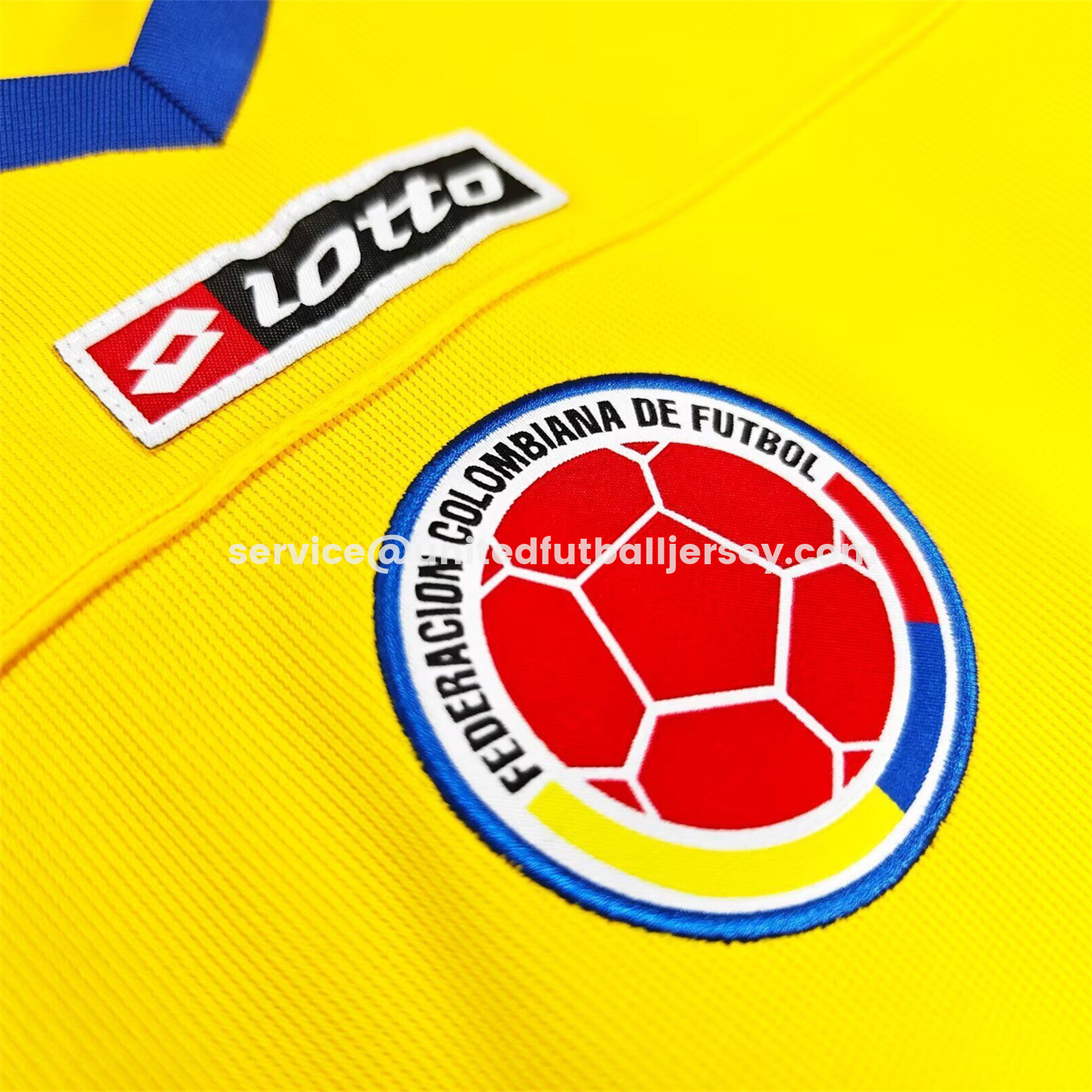 unitedfutballjersey-Retro Colombia 2003-05 Home Jersey