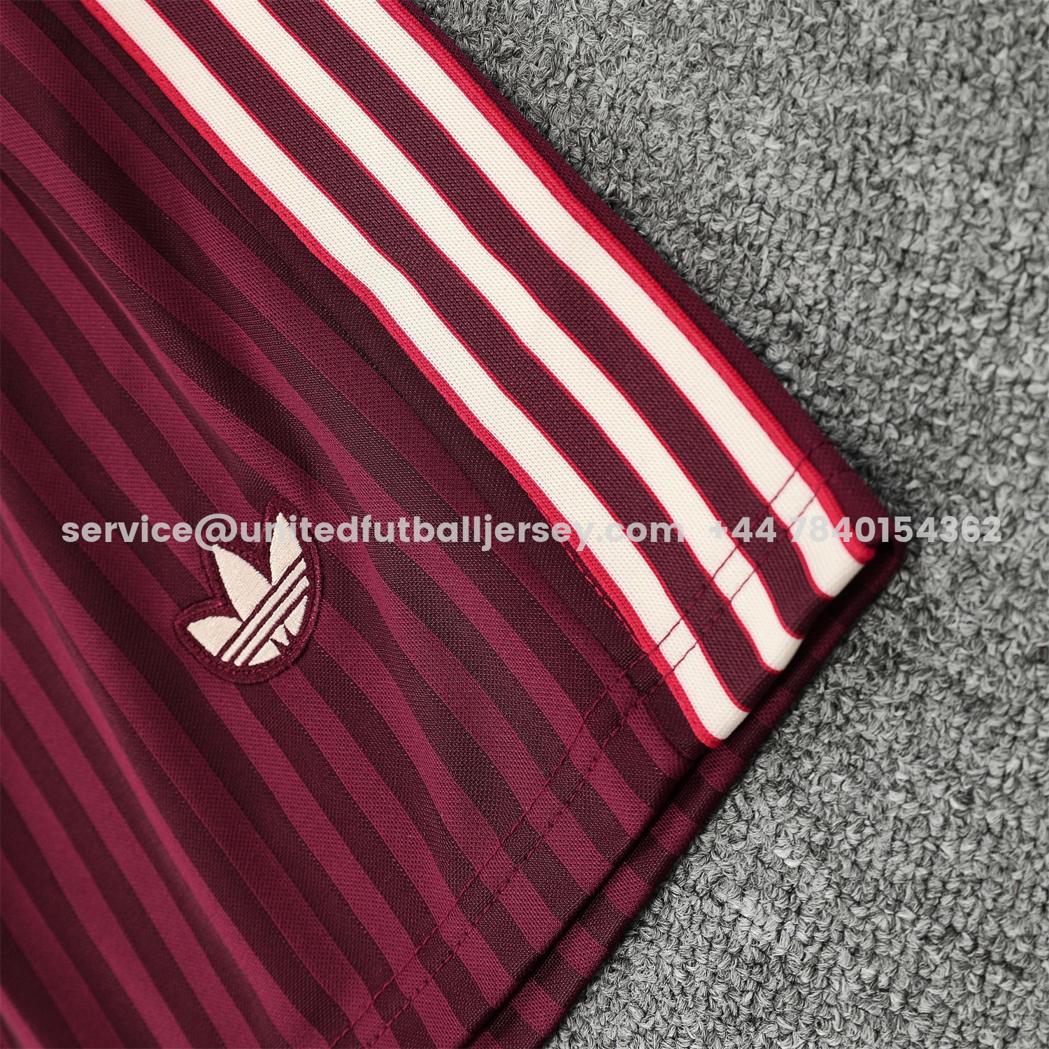 unitedfutballjersey-Bayern Munich 25-26 Vest Training Set - Wine Red Lines Vest & Wine Red Lines Shorts