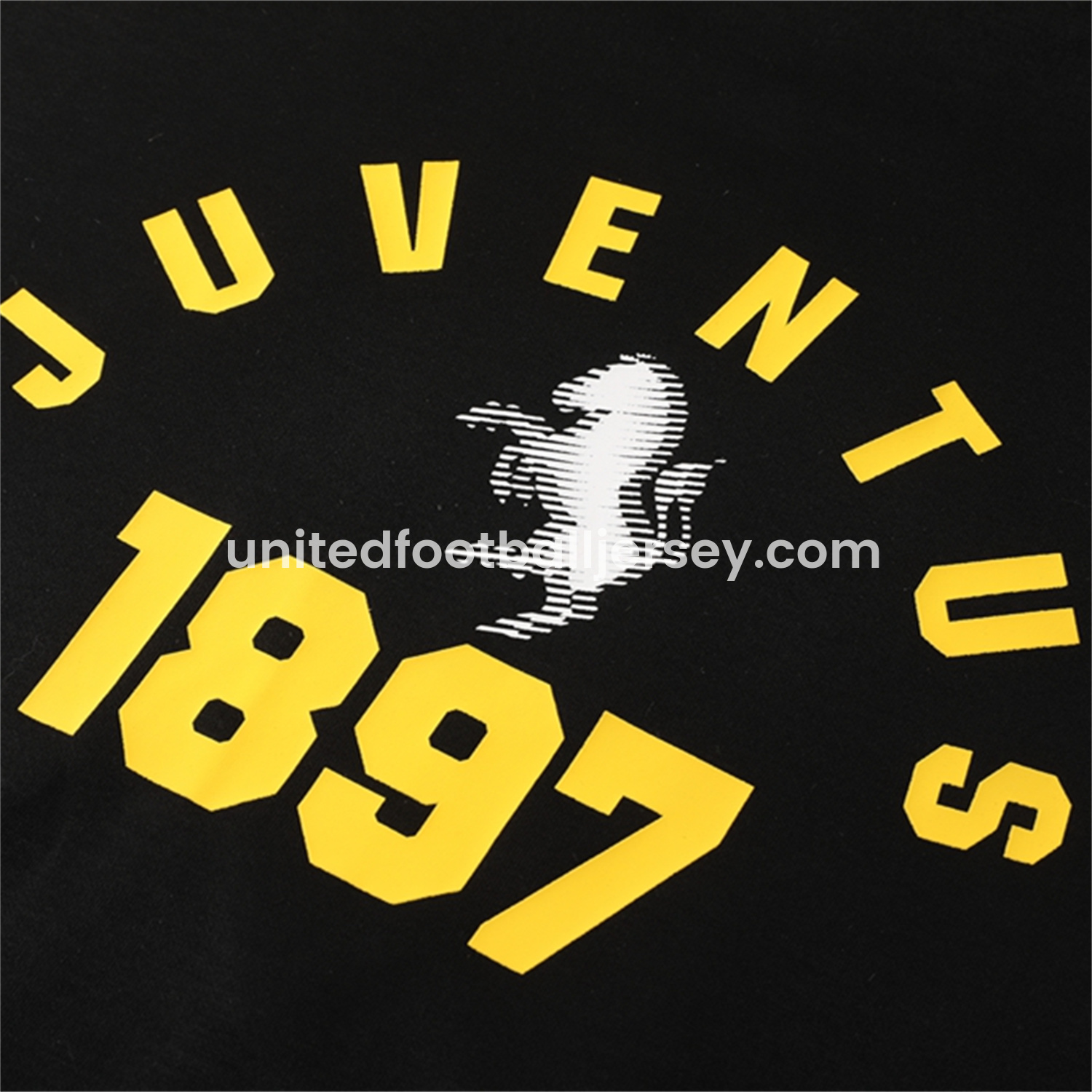 unitedfutballjersey-Juventus 25-26 Originals Varsity Hoodie Set - Black Hoodie and Pants