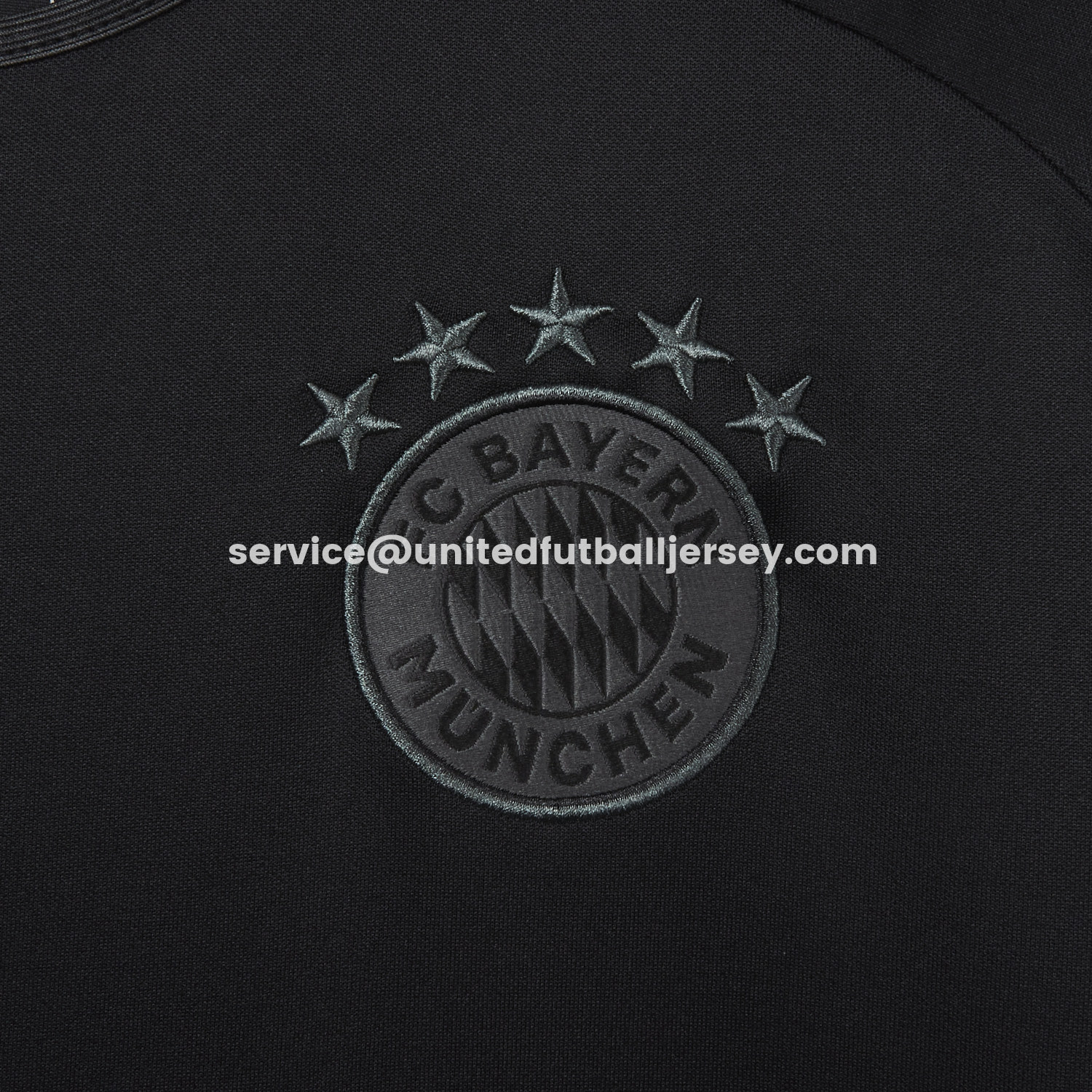 unitedfutballjersey-Retro Bayern Munich 2023-24 Black Special Jersey