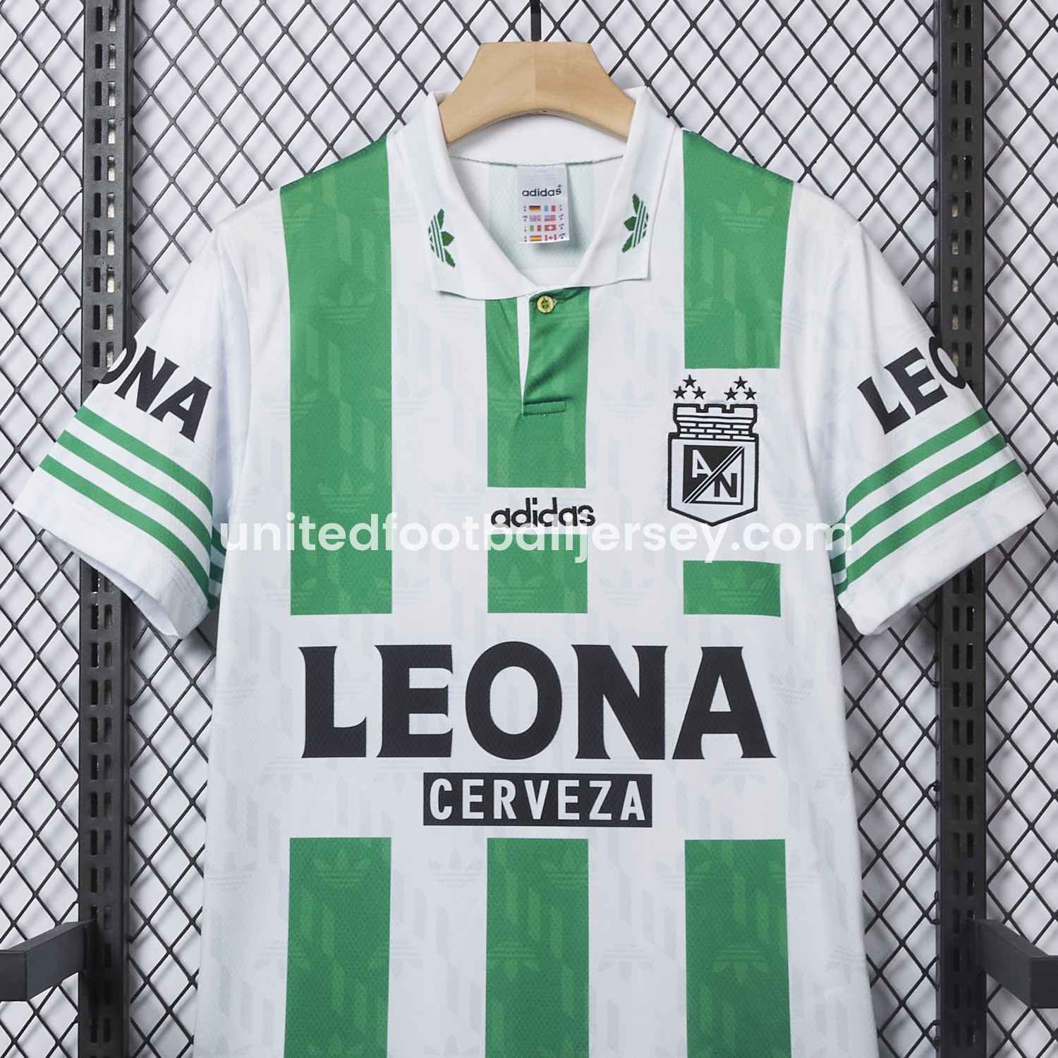 unitedfutballjersey-Retro Atlético Nacional 1996-97 Home Jersey